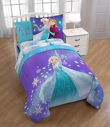 Vista 181 de Jay Franco Blippi & Meekah Trucks - Juego de edredón tamaño matrimonial, juego de sábanas y fundas de almohada de 7 piezas, color azul, juego