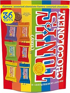 Assorted Milk Chocolate Pieces - Belgium Chocolate, Fairtrade & B Corp Certified (36 pieces, 11.28 oz)