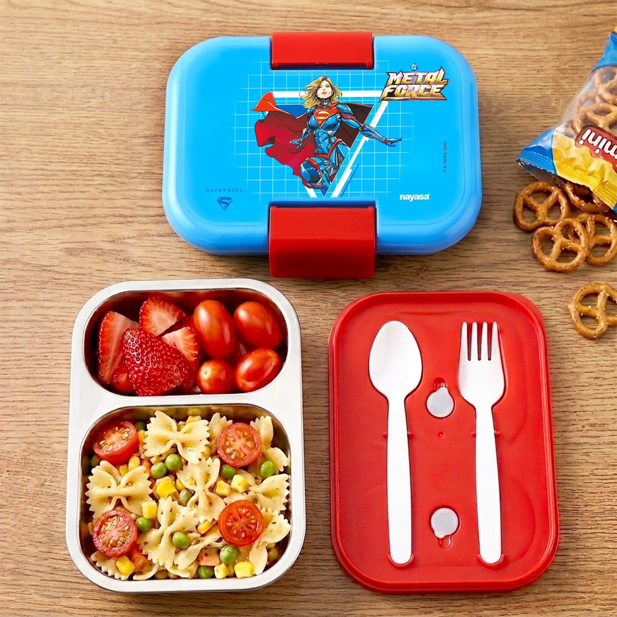Kids Stainless Steel Lunch Box - Leakproof & Insulated -11