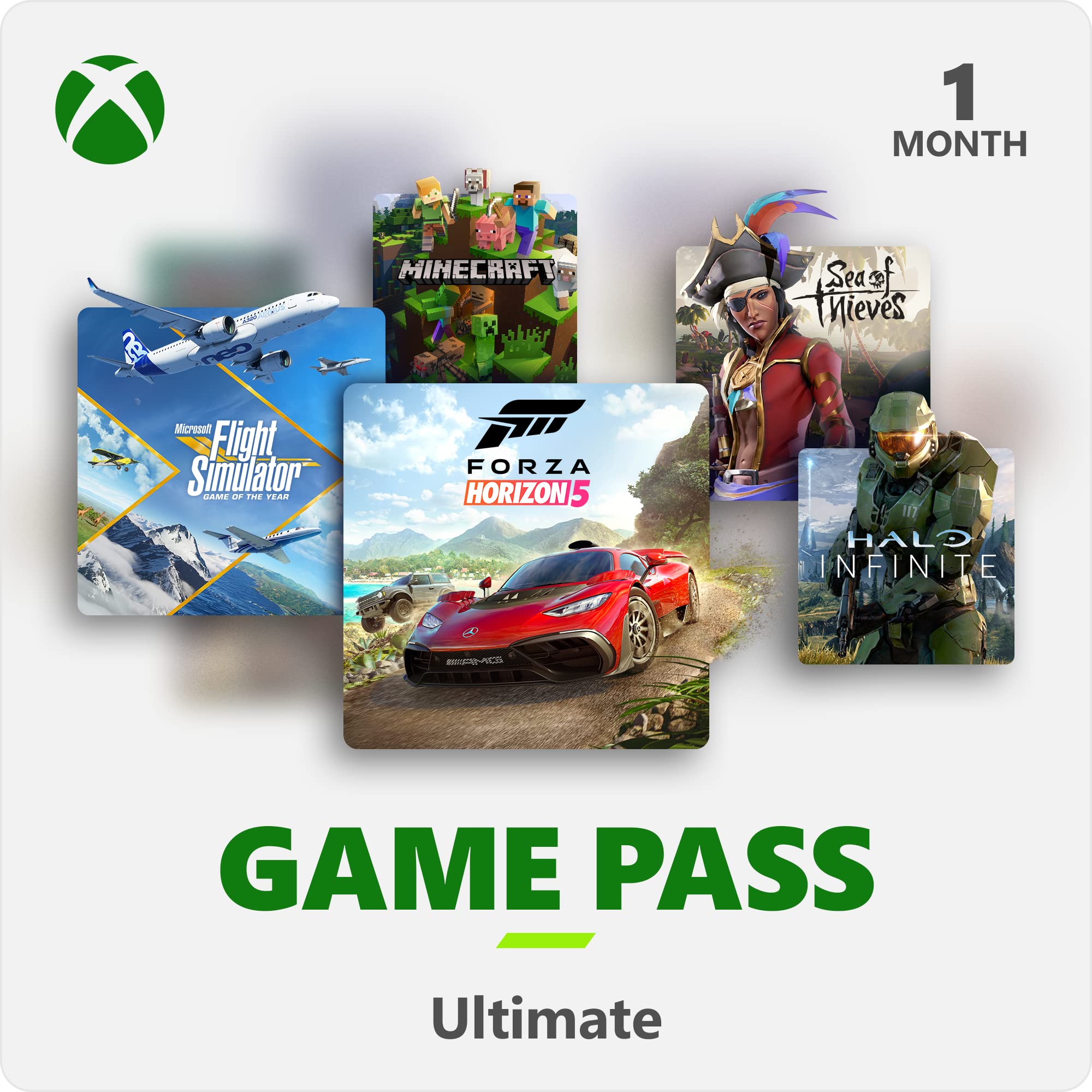 Xbox Game Pass Ultimate | 1 Month Membership | Xbox / Win 10 PC - Download Code