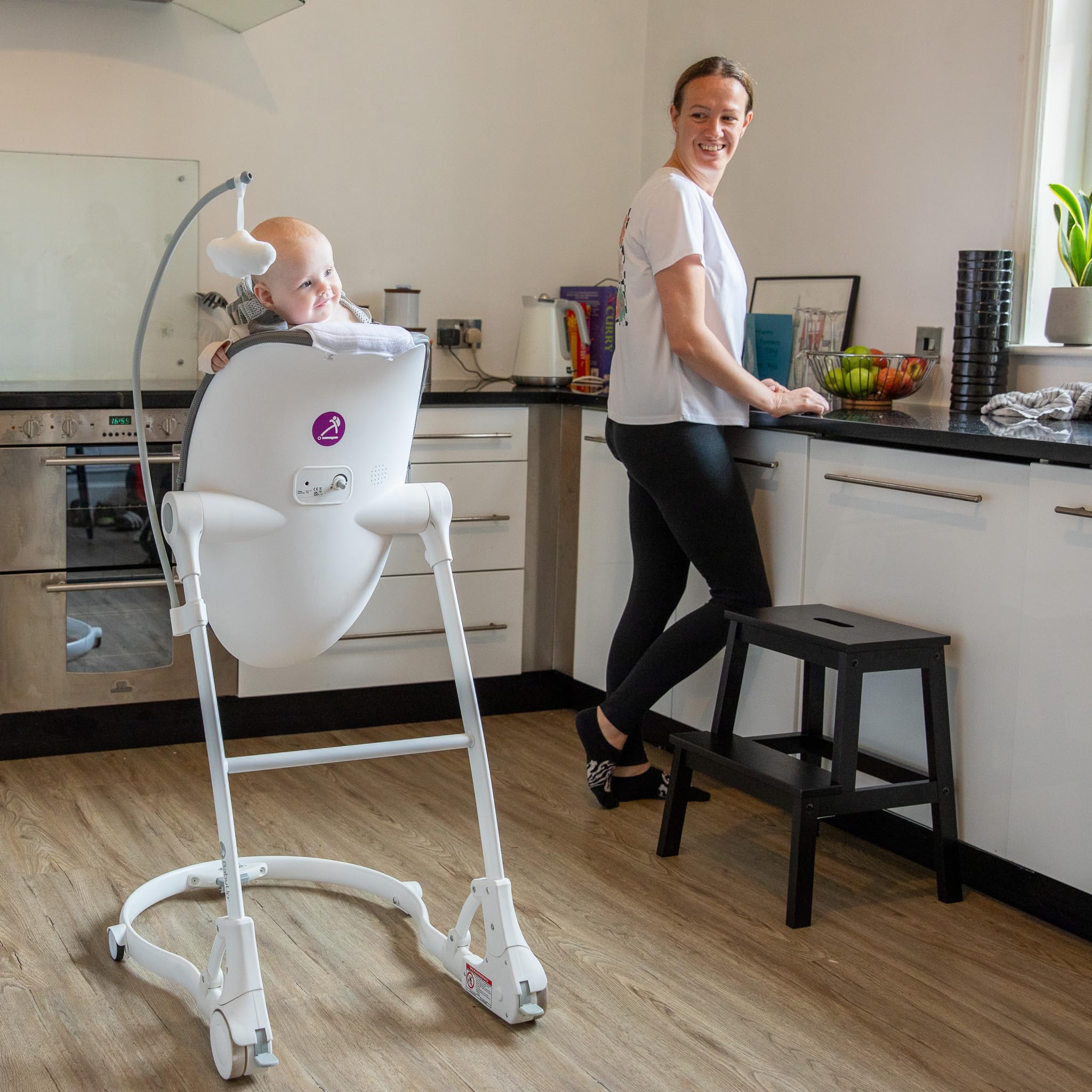 Seggiolino Antireflusso per Neonati | Sedia Upright per Reflusso e Coliche | Dalla Nascita ai 3 Anni | Seduta Regolabile a 70° Convertibile in Seggiolone