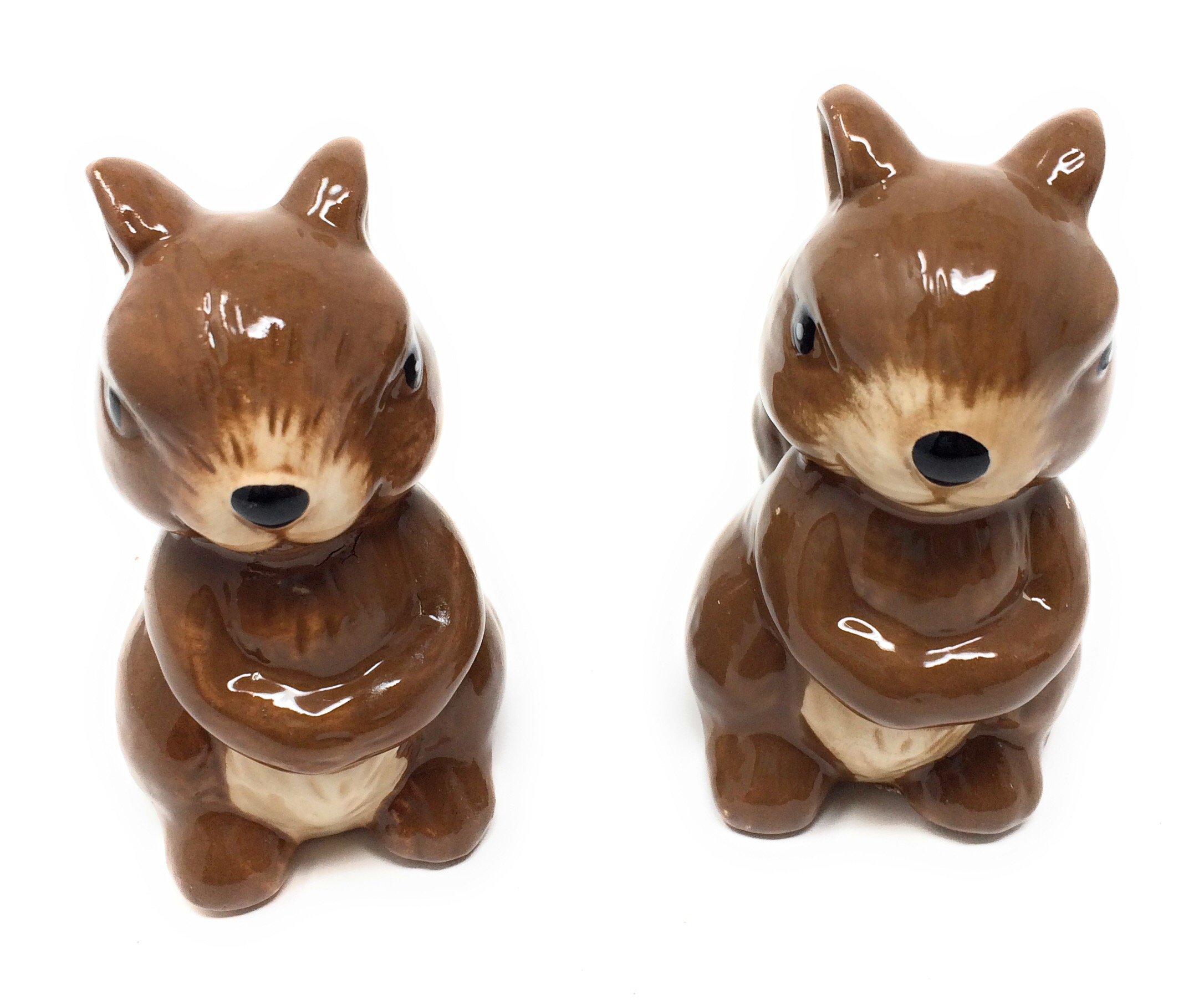 Fall Harvest Salt and Pepper Shaker Set (Squirrel)