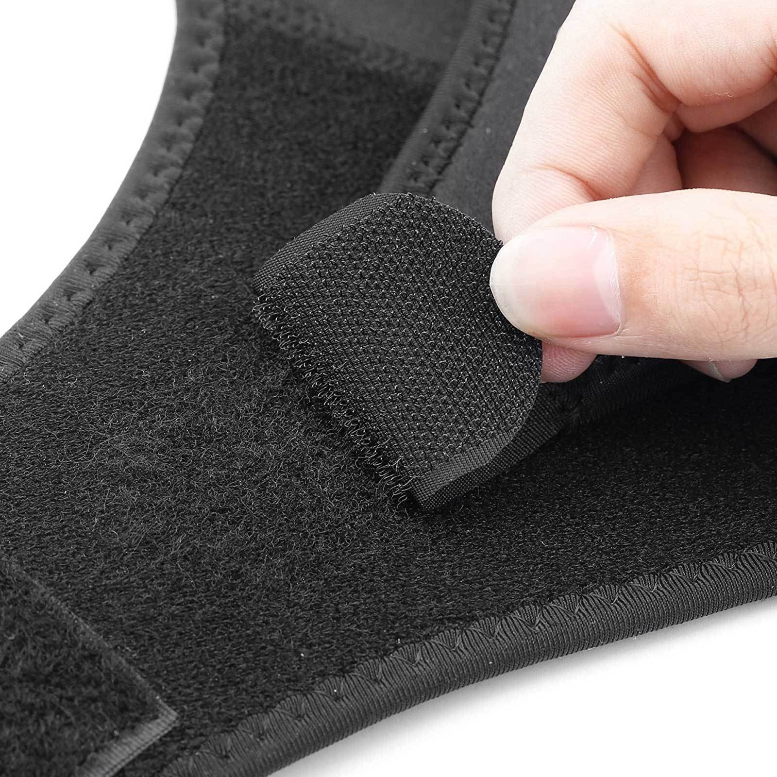AADECOR Orthèse de stabilité d'épaule avec Coussin de Pression - Support d'épaule en néoprène léger et Respirant - Manchon de Compression d'épaule, Lot de 2