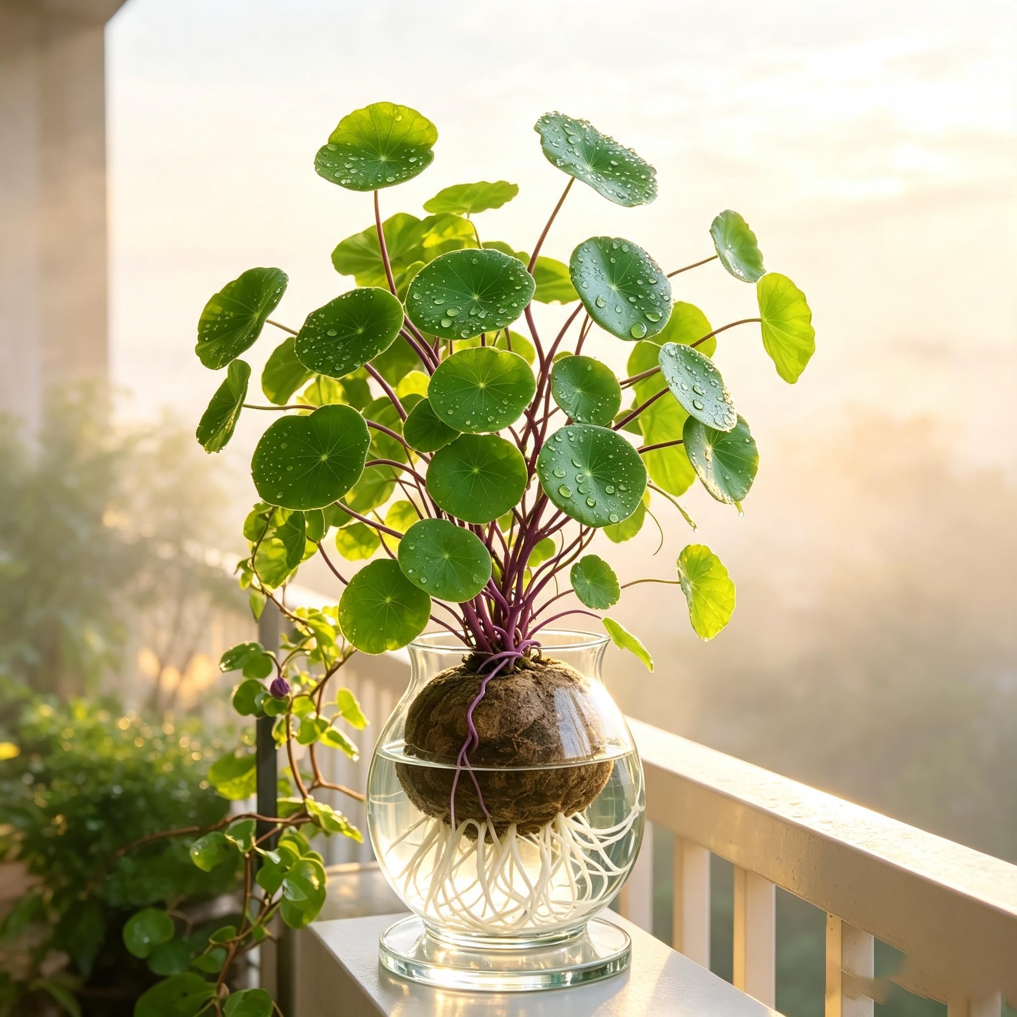 Exotic Stephania Cephalantha Live Plant, Caudex Climbing Vine for Indoor Outdoor Hanging Pot-Home Decor Plants-1 Bulbs-A