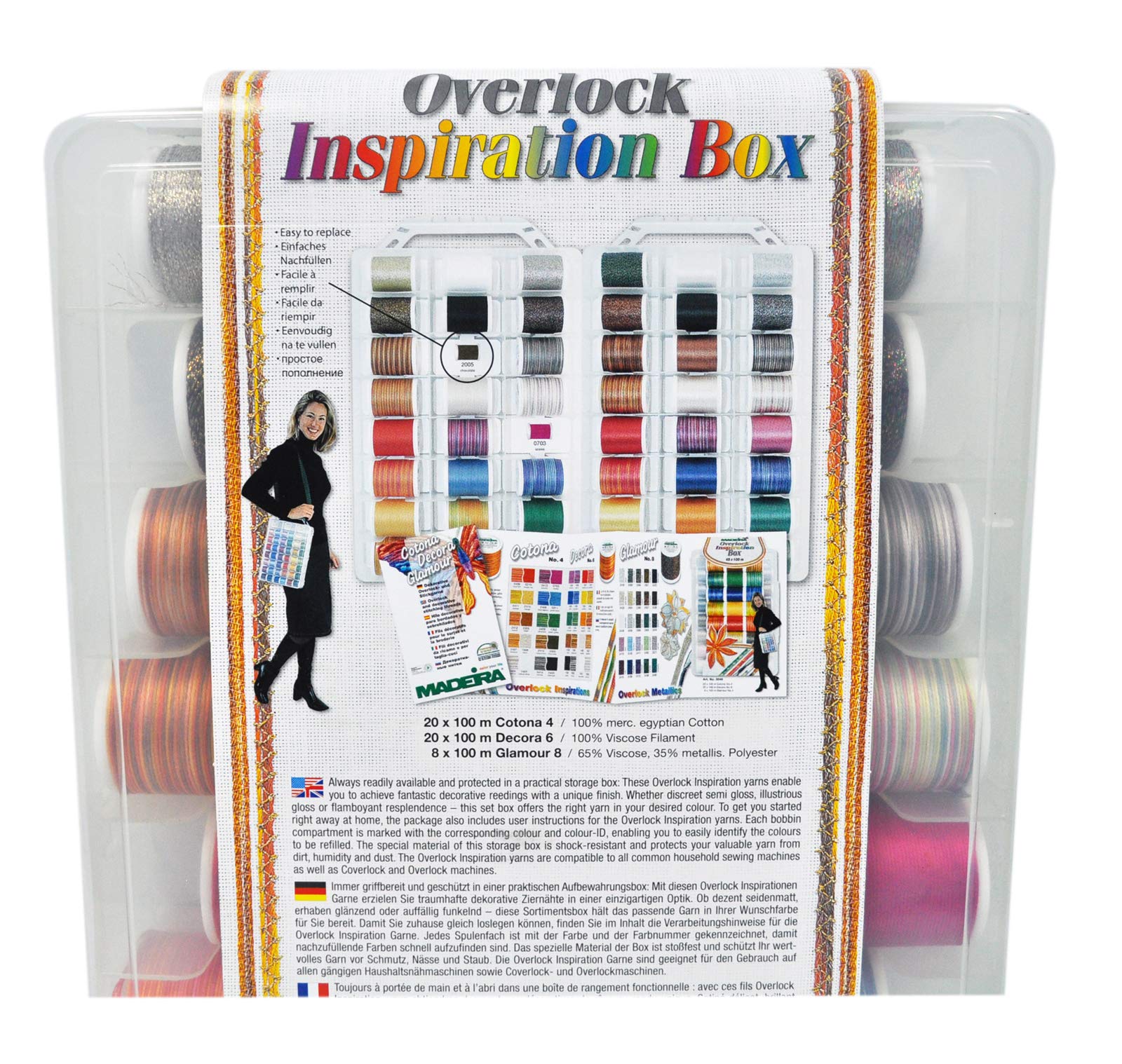 Madeira 4003760980489 - Box Overlock Art. Inspiration Nr. 8048
