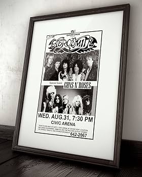 Amazon.co.jp: Innerwallz Aerosmith Permanent Vacation Tour 1988