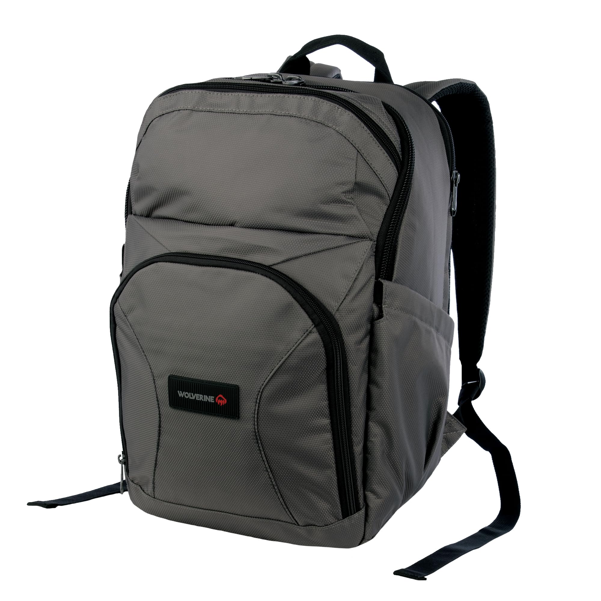 Wolverine 33L Backpack with Large Main, Laptop Compartment and Cooling Straps, Pro-Gunmetal