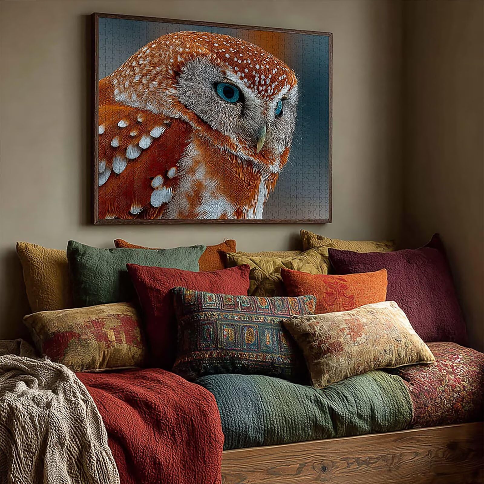 Animal Puzzle 5000 elementów dla dorosłych, drewniane puzzle 156 x 105 cm, gra edukacyjna dla dorosłych z wykwintnym pudełkiem do pakowania, kolekcja relaksująca gra, prezent dla dziewczyny, dekoracja