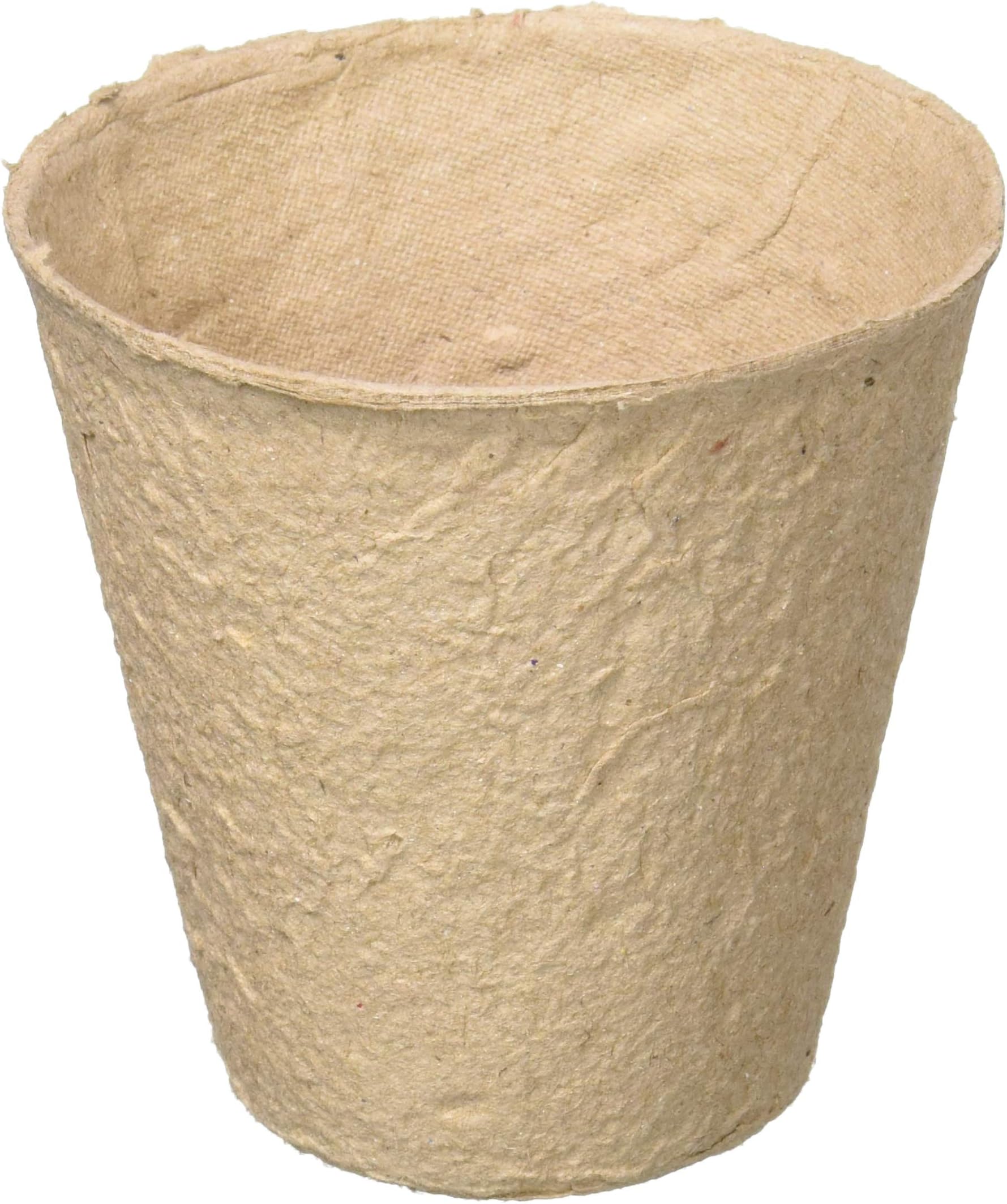 15 Pack 3-Inch Round Fiber Pots (Bonus Pack) # FR312B