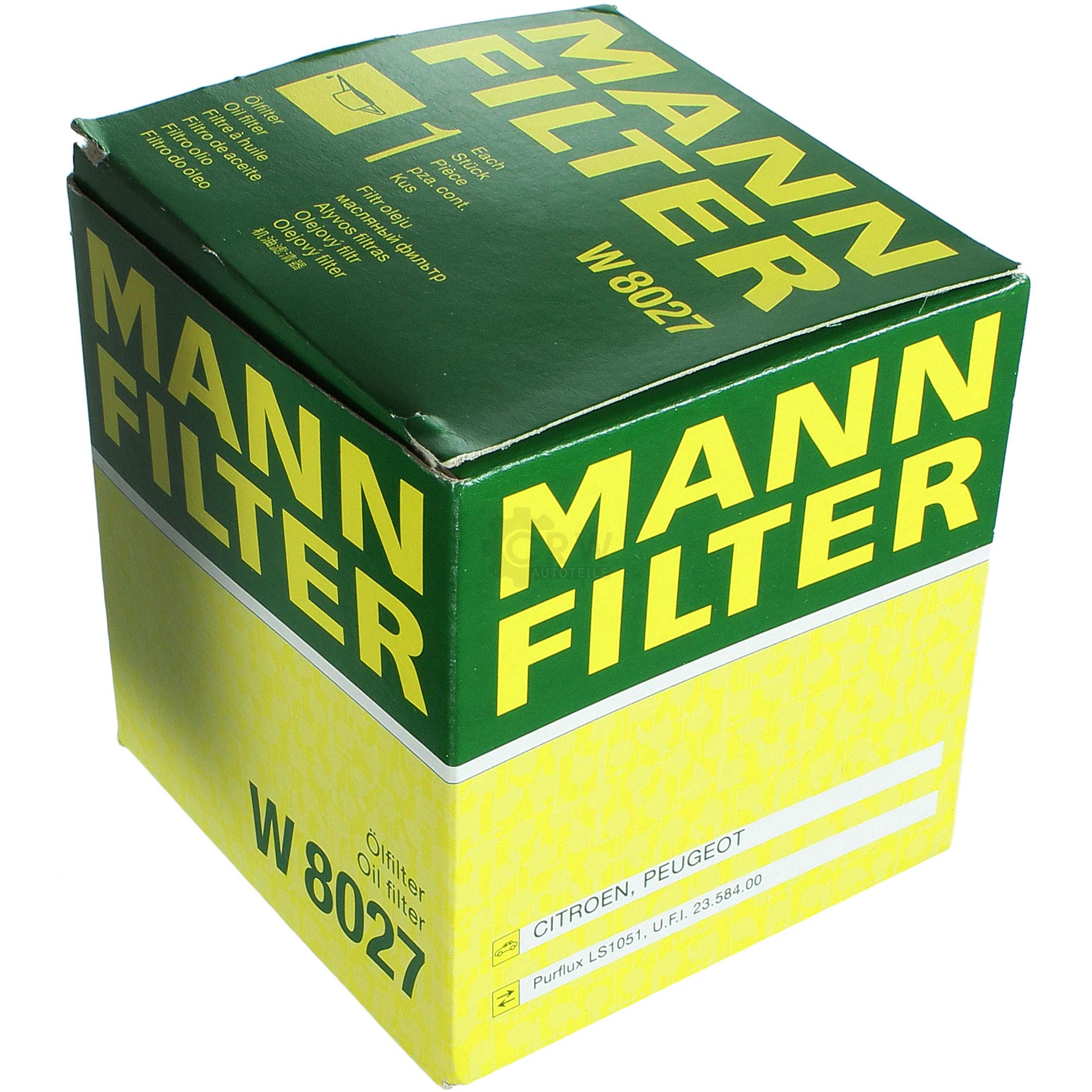 MANN-FILTRO - Juego de inspección, filtro de aceite