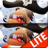 3 levels of difficulty Find the Differences: Pirates Lite