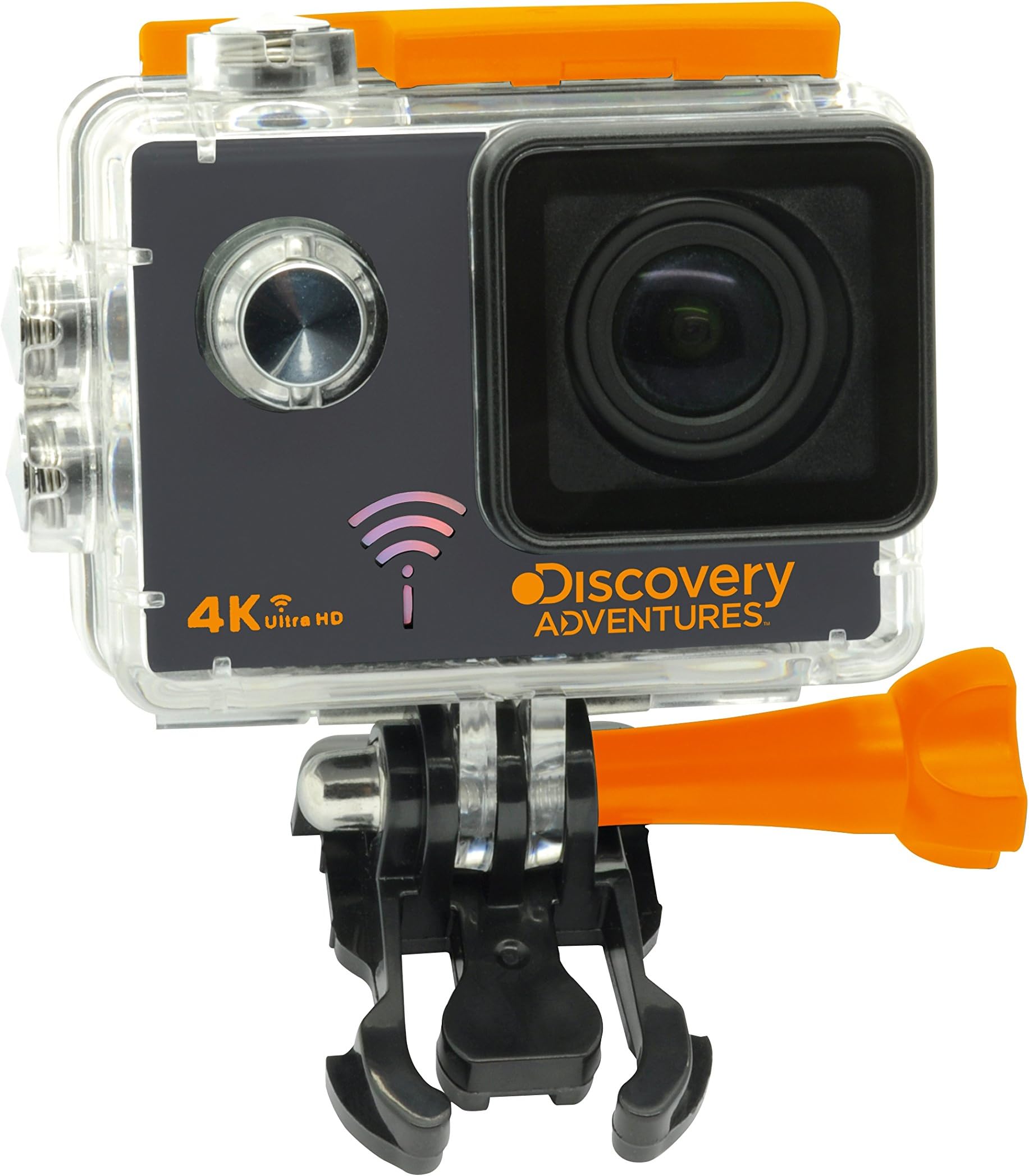 Discovery Adventures 4K Ultra-HD Wi-Fi Pro Action Camera - Black