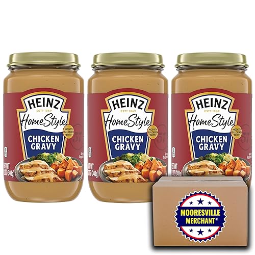 Miniatura 2 de Heinz HomeStyle - Salsa de pollo, 12 onzas, 3 frascos con calcomanía Mooresville Merchant