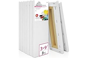PHOENIX Blank Rectangle Canvas for Painting, High-Quality 5/8-Inch Profile