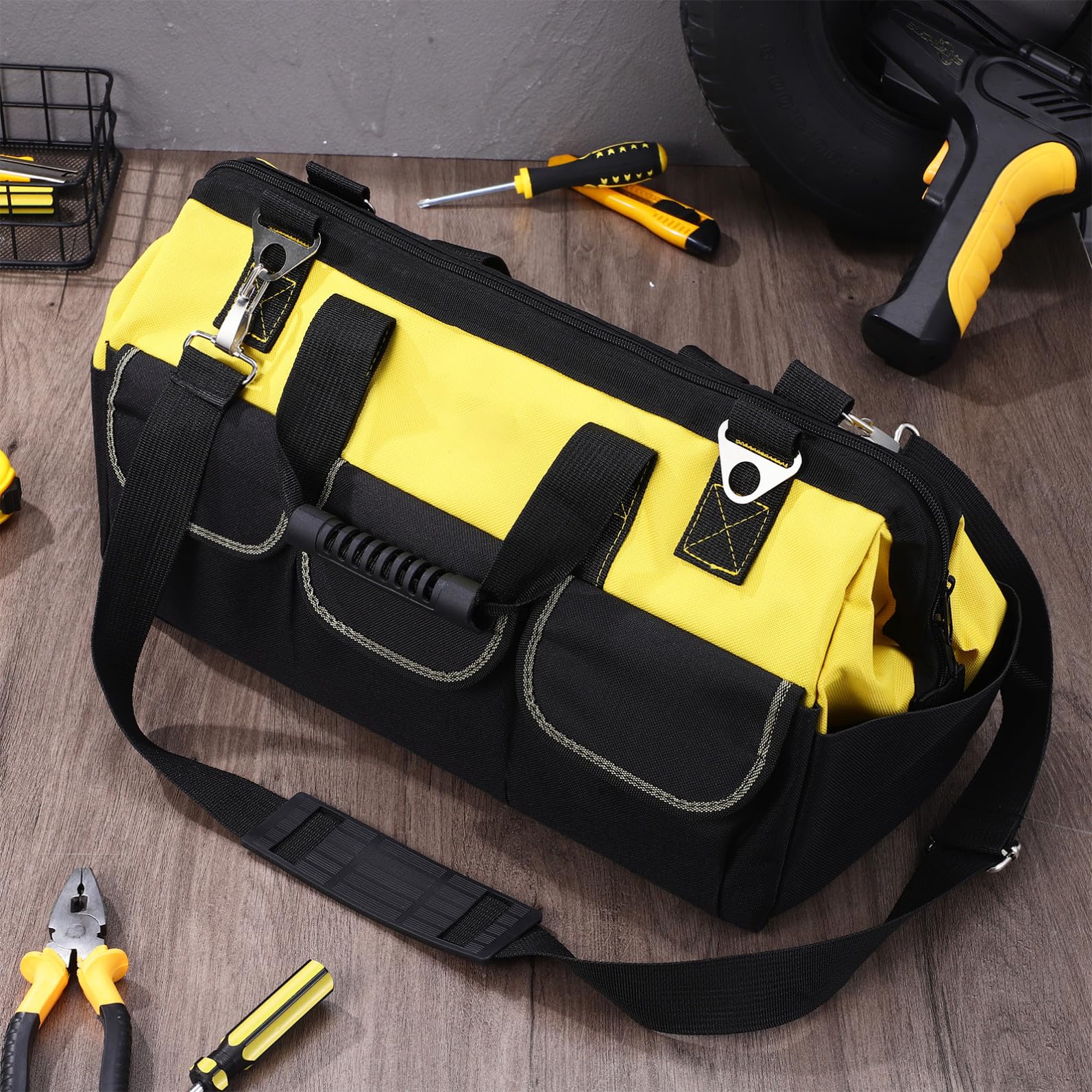 Bolsa de Herramientas Grande de Tela Oxford Asa Cómoda