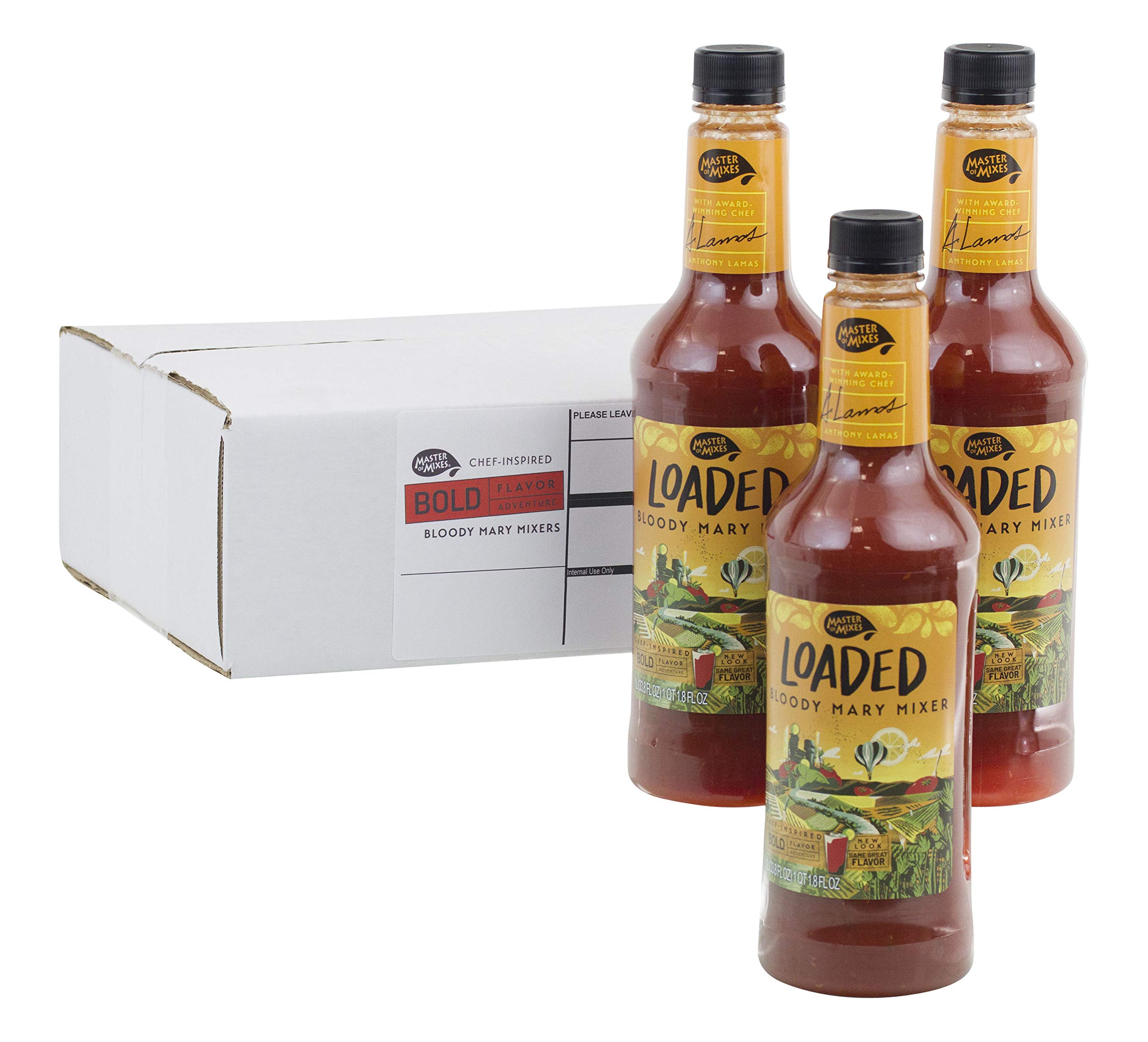 Buy Master of Mixes Loaded Bloody Mary Drink Mix, Ready To Use, 1 Liter