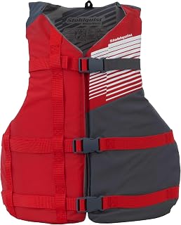 Stohlquist FIT Adult Life Jacket, US Coast Guard Approved Type III Life Vest, PFD for Men and Women, Easily Adjustable, Lightweight and High Buoyancy - Universal Fit (30-52" Chest)