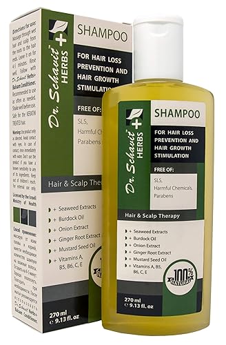 Herbs+ Champú de hierbas para la prevención de la pérdida de cabello y la estimulación del crecimiento del cabello 9.13 fl.oz