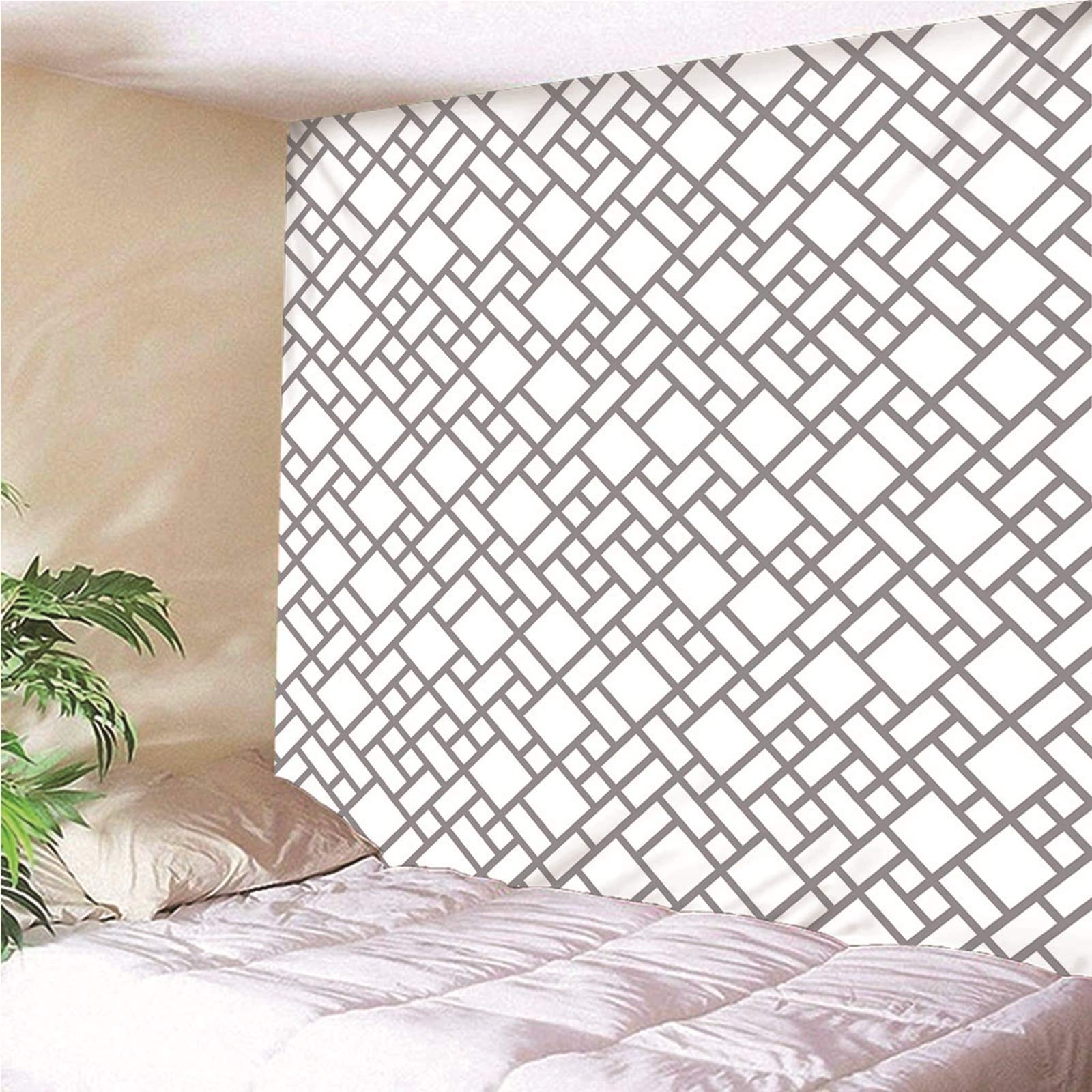 Aeici Tapiz Tela Pared, Tapiz Yoga Suelo Geométrico Tapiz Pared Wall Hanging, Bedsheet(300X260Cm)