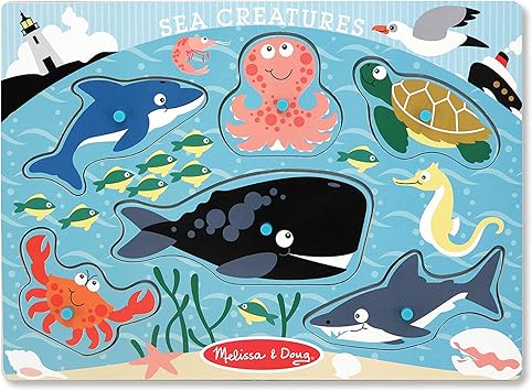 Doug Sea Creatures Peg Puzzle 