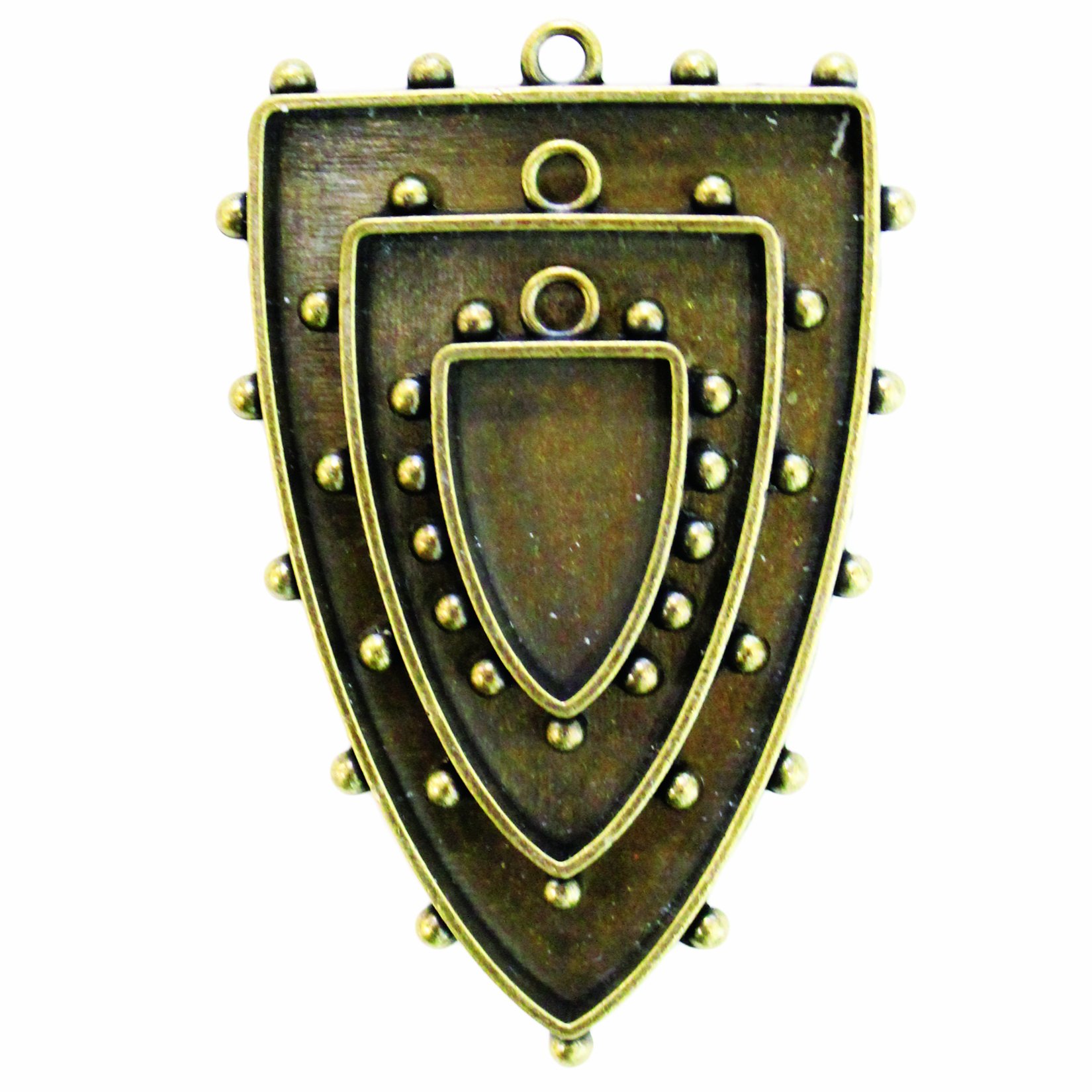 Spellbinders Bronze Bezels Spellbinder Paper Arts Shields One Die Template,