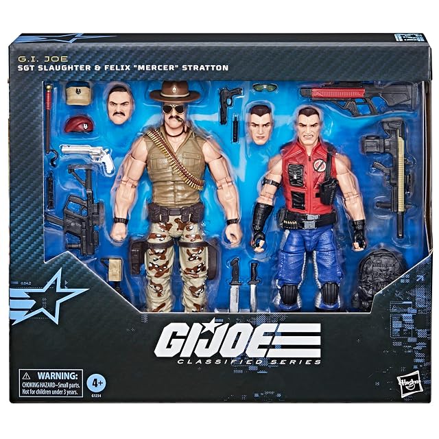 Foto 2 de 8 de G.I. Joe Classified Series #173, SGT Slaughter & Felix Mercer Stratton