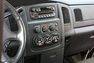 Banks 63319 Dash Pod Mount Instrument Console (Banks Power ; 3 Gauge for use with 2003-2005 Dodge Ram)