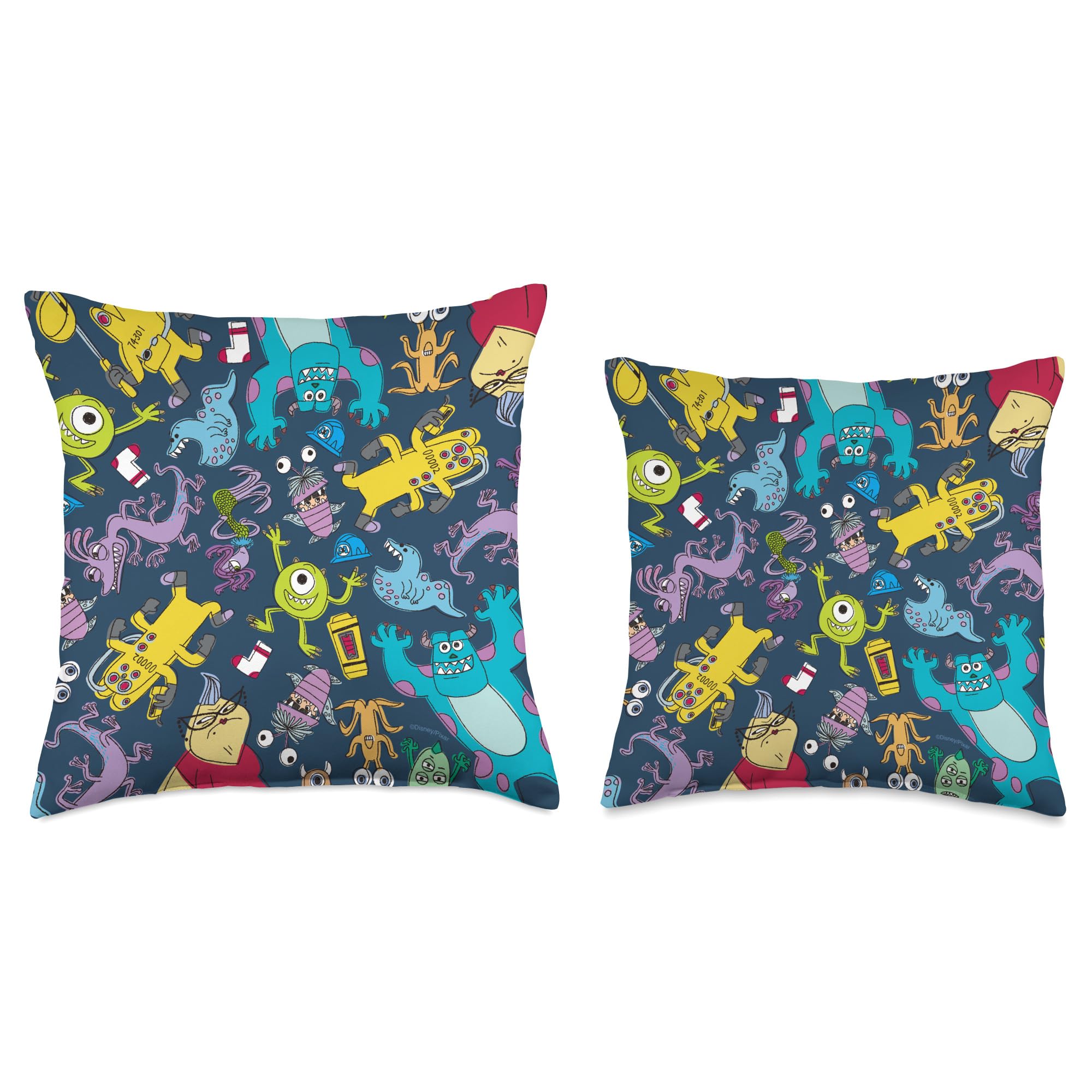 Amazon.com: Disney Pixar Monsters Inc. Scare Crew Throw Pillow