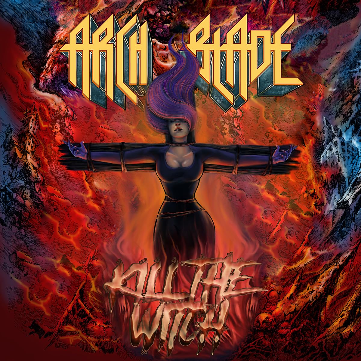 ARCH BLADE - Kill the Witch - ITALY 2023 CD - ROCKSHOTS RECORDS RSCD169 (NEW)