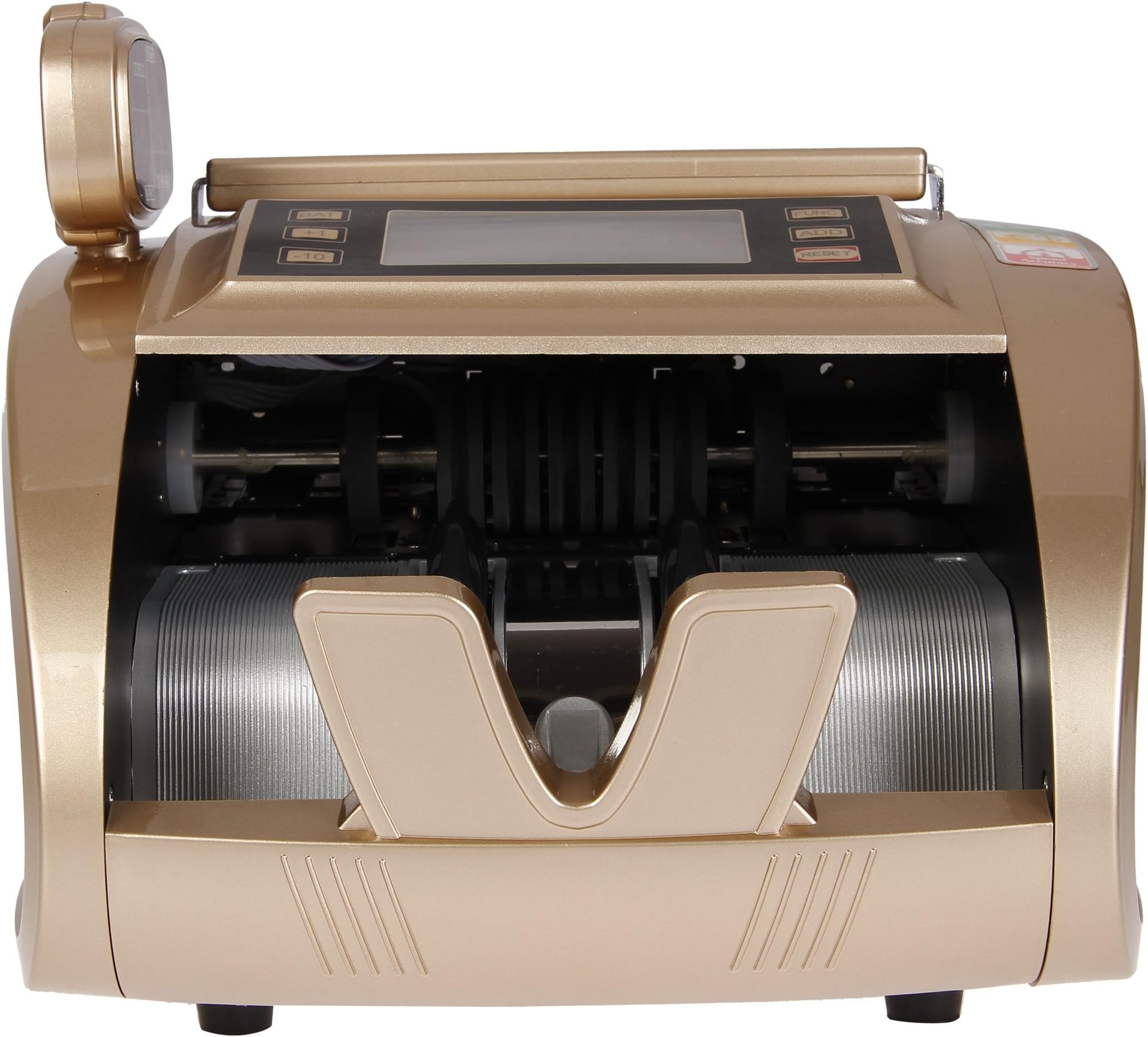 File Max 1800 World Wide Professional Note Counting and Bank Note Detecting Machine, Multicolour