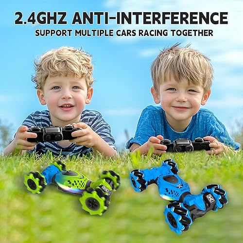 Miniatura 5 de Coche de control remoto para niños 4-7 (azul)