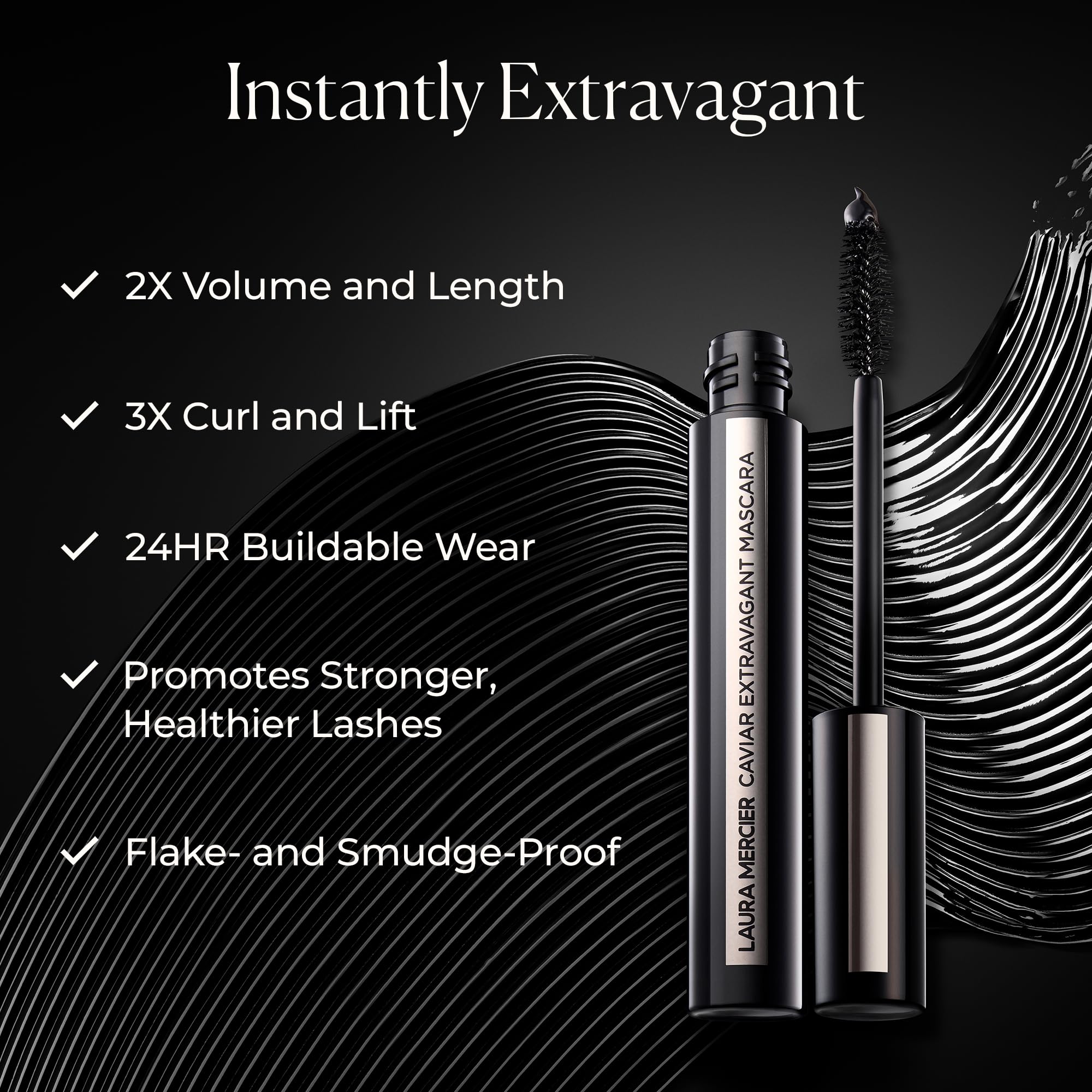 Laura Mercier Caviar Extravagant Mascara Volume and Length