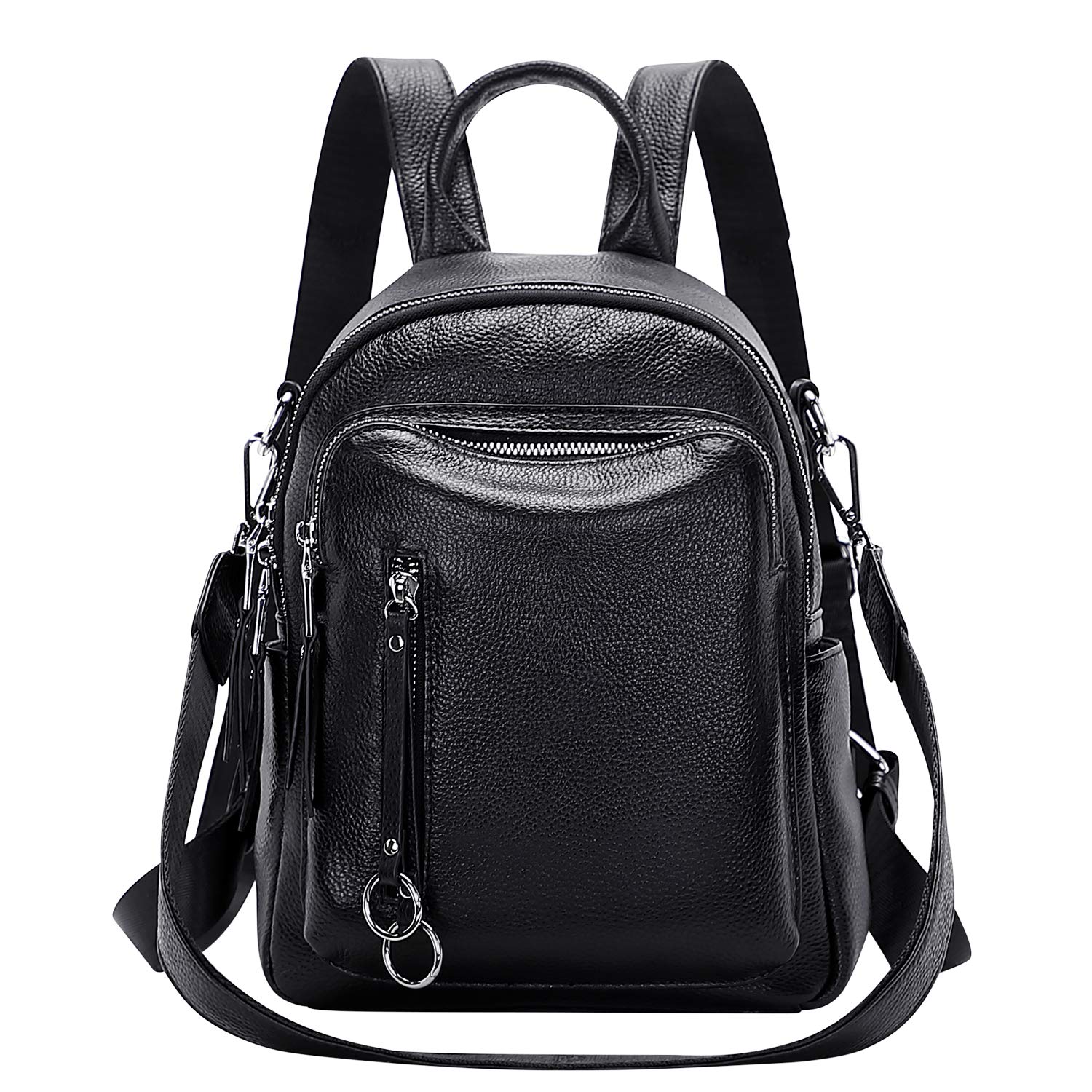 ALTOSY Petit sac à dos Femme en Cuir Véritable Loisirs Voyage Sac à Main porté Épaule