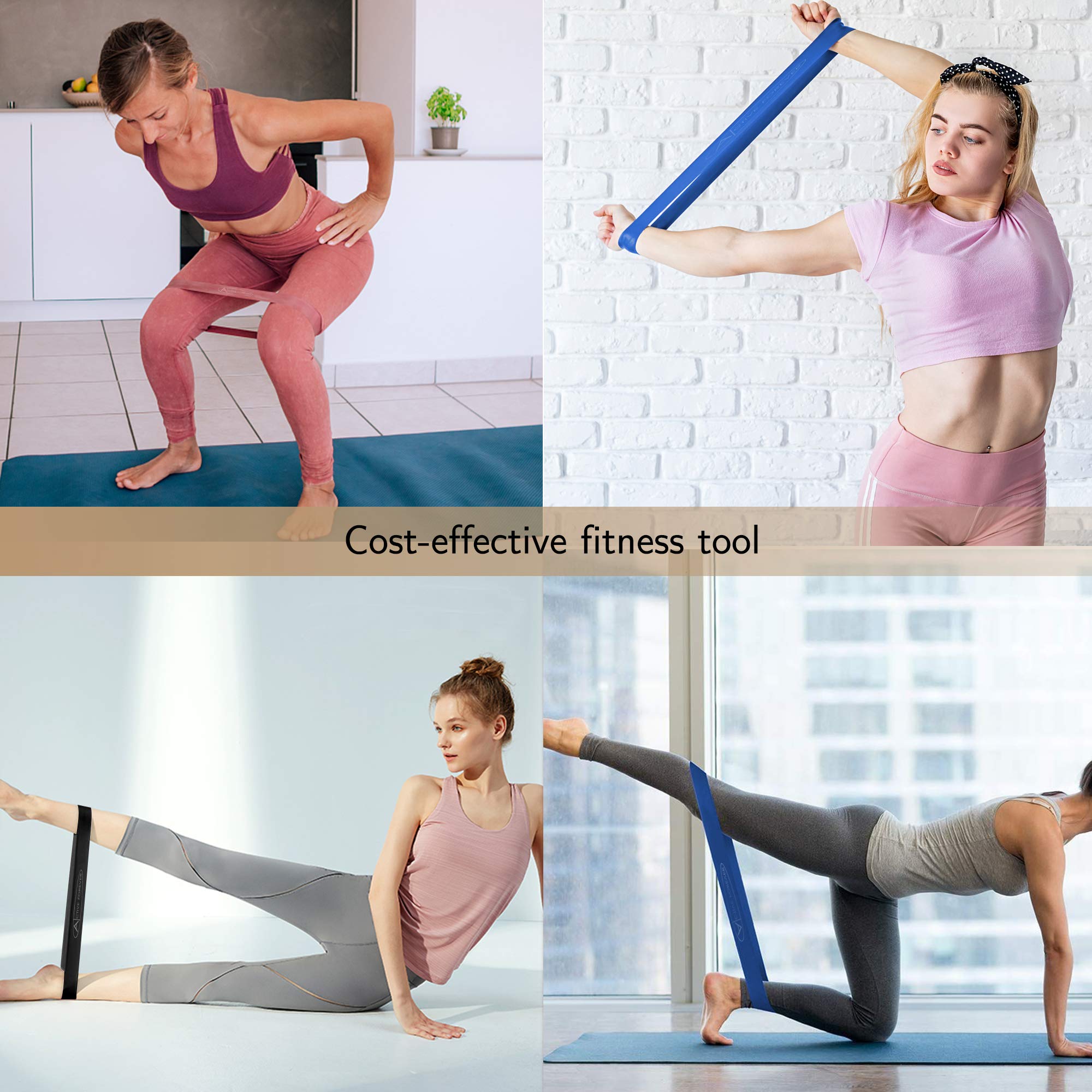 ZERONE Bande Élastique Fitness Bande De Résistance Élastique Équipement D'Exercices Pour