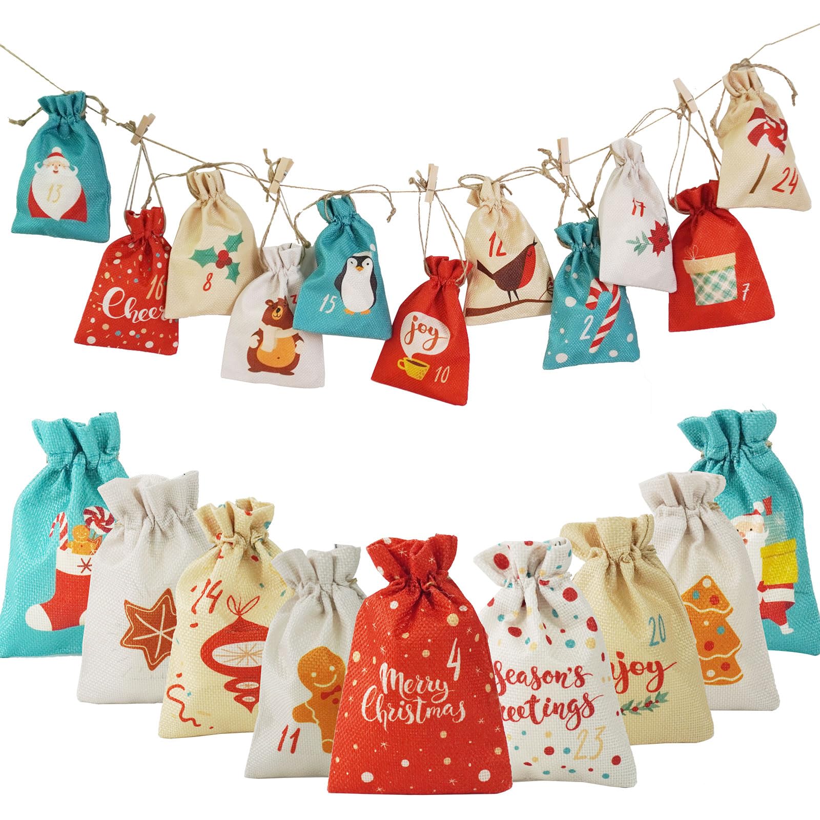 RYMILIEAdvent Calendar Bags