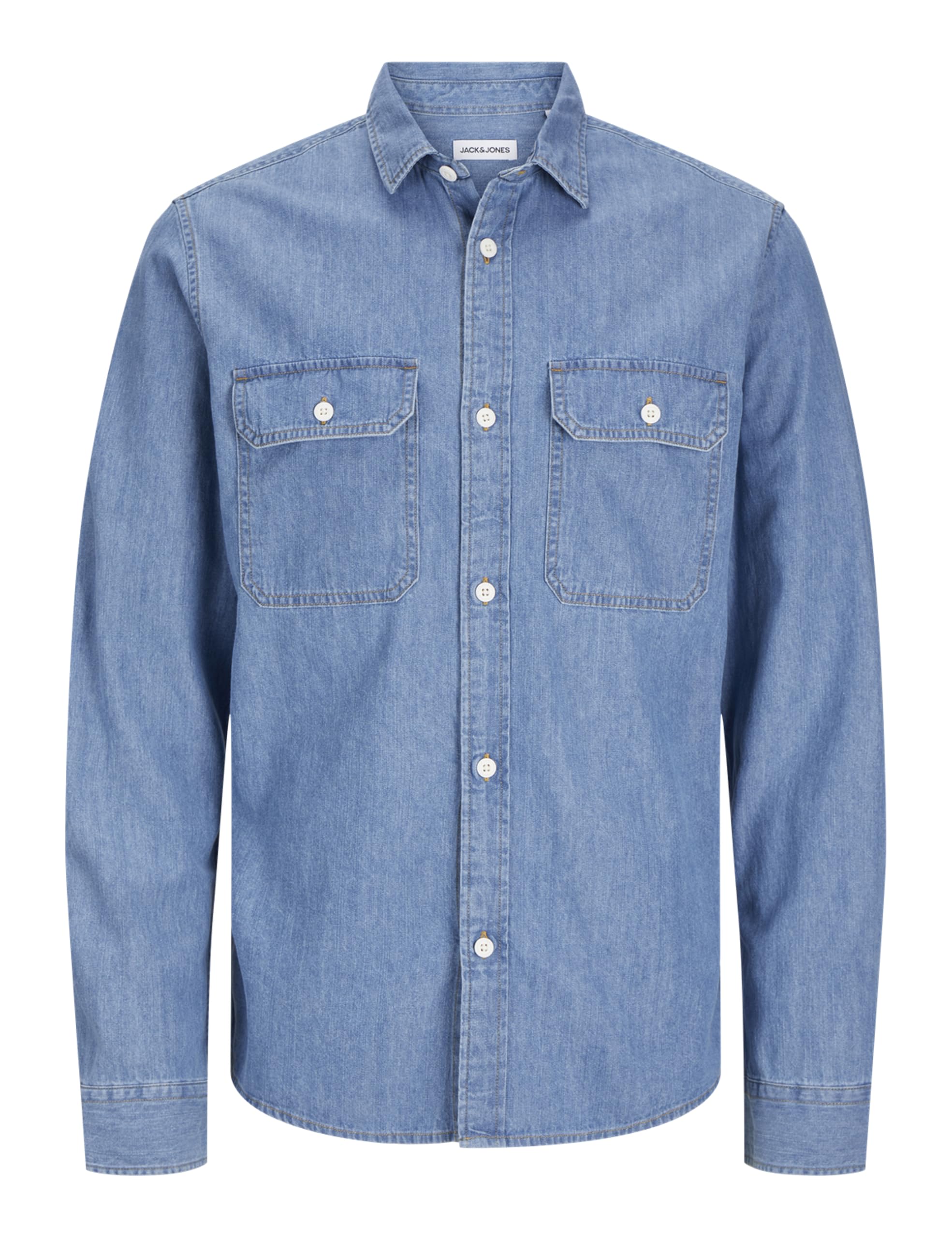 JACK & JONES Male Jeanshemd Comfort Fit Jeanshemd