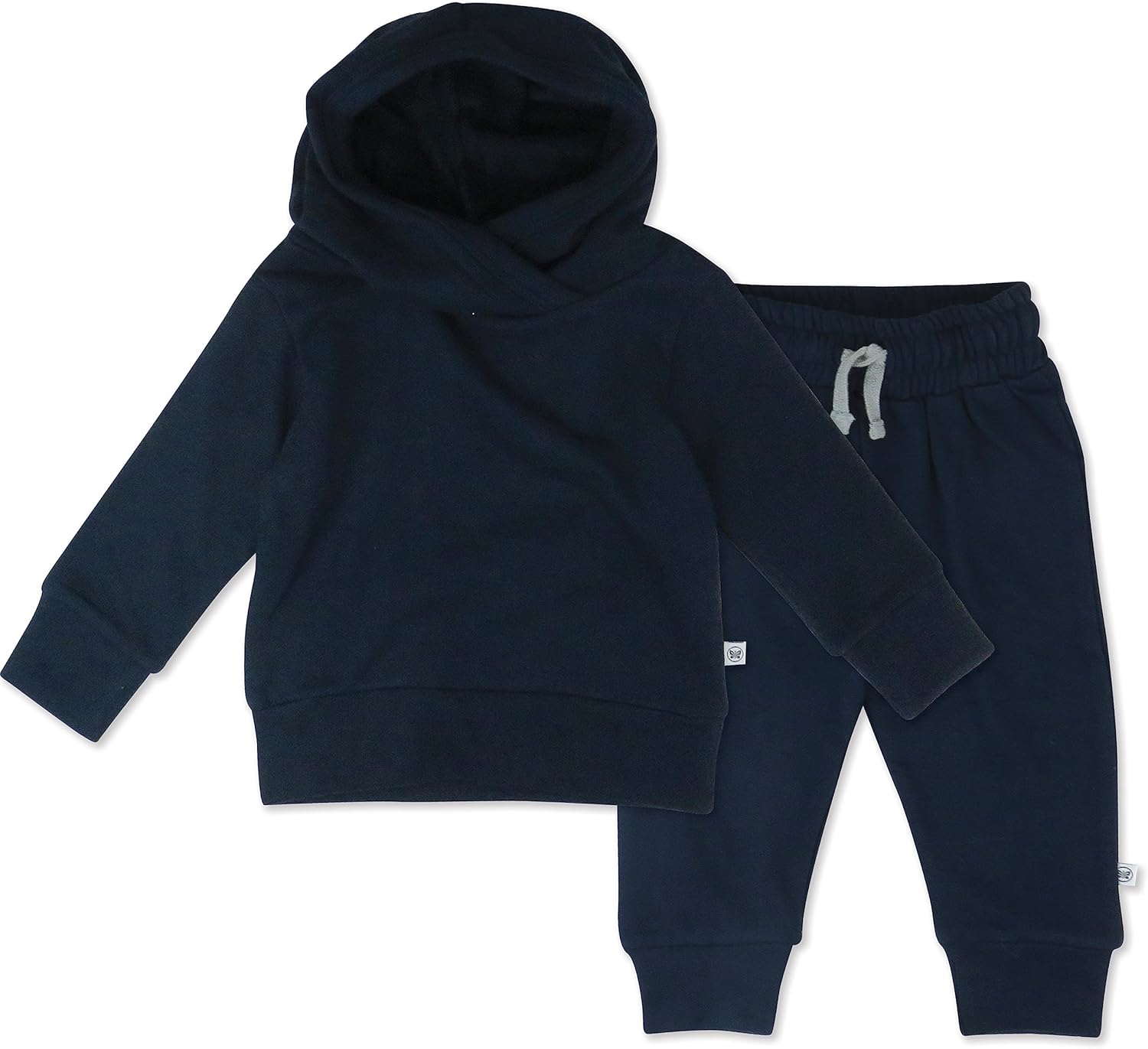 HonestBaby unisex-baby Light Weight Hoodie & Sweatpant Set 100% Organic Cotton for Toddler, Baby Boys, Girls