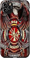 Vista 13 de USA Flag Firefighter Case American Fireman US Fire Fighter Case for iPhone 17