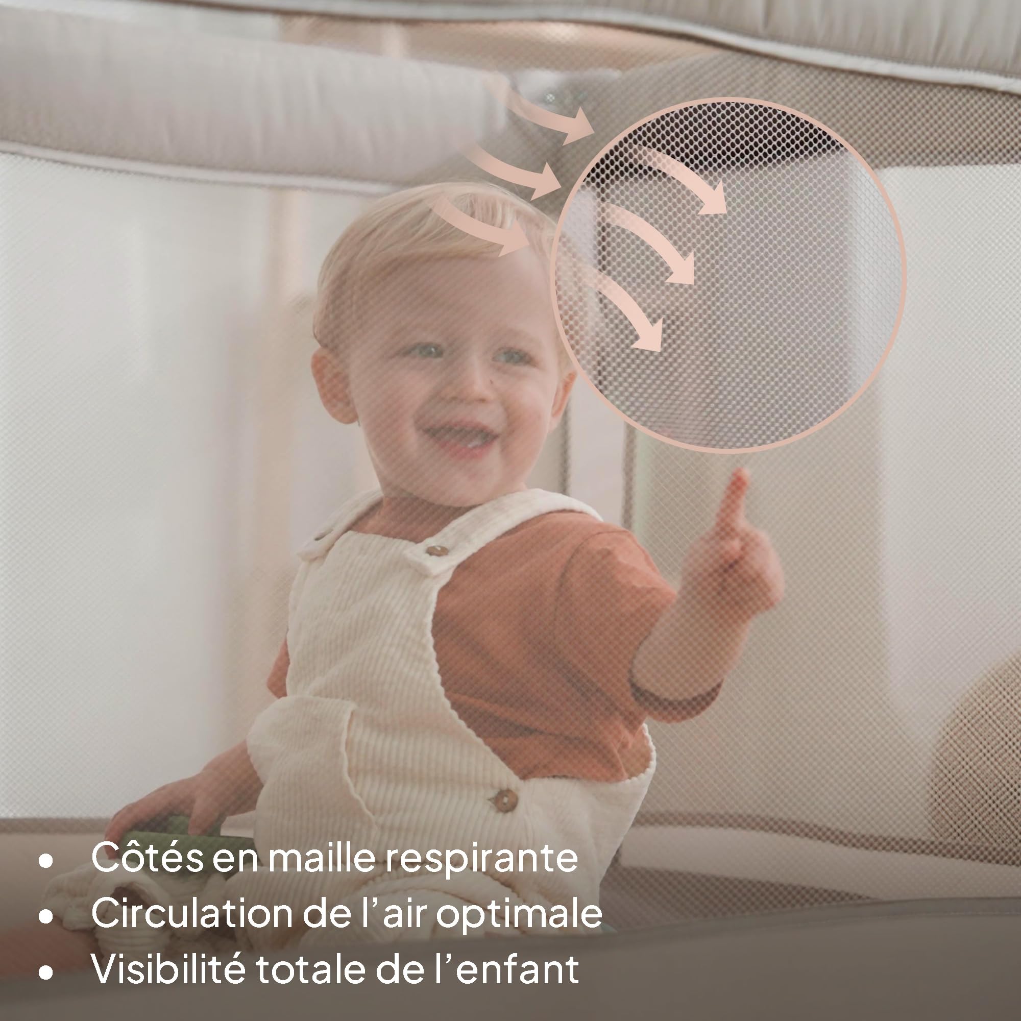 Lionelo Lit de Voyage pour Bébé Amelie de la Naissance à 15 kg, Petit, Pliable, Matelas Pliable Moelleux, 100,5x70,5 cm, 2 Roues, Entrée Latérale, Sac de Transport (Black) | Matelas pliable souple, 100,5 x 70,5 cm, 2 roues, entrée latérale, sac de voyage