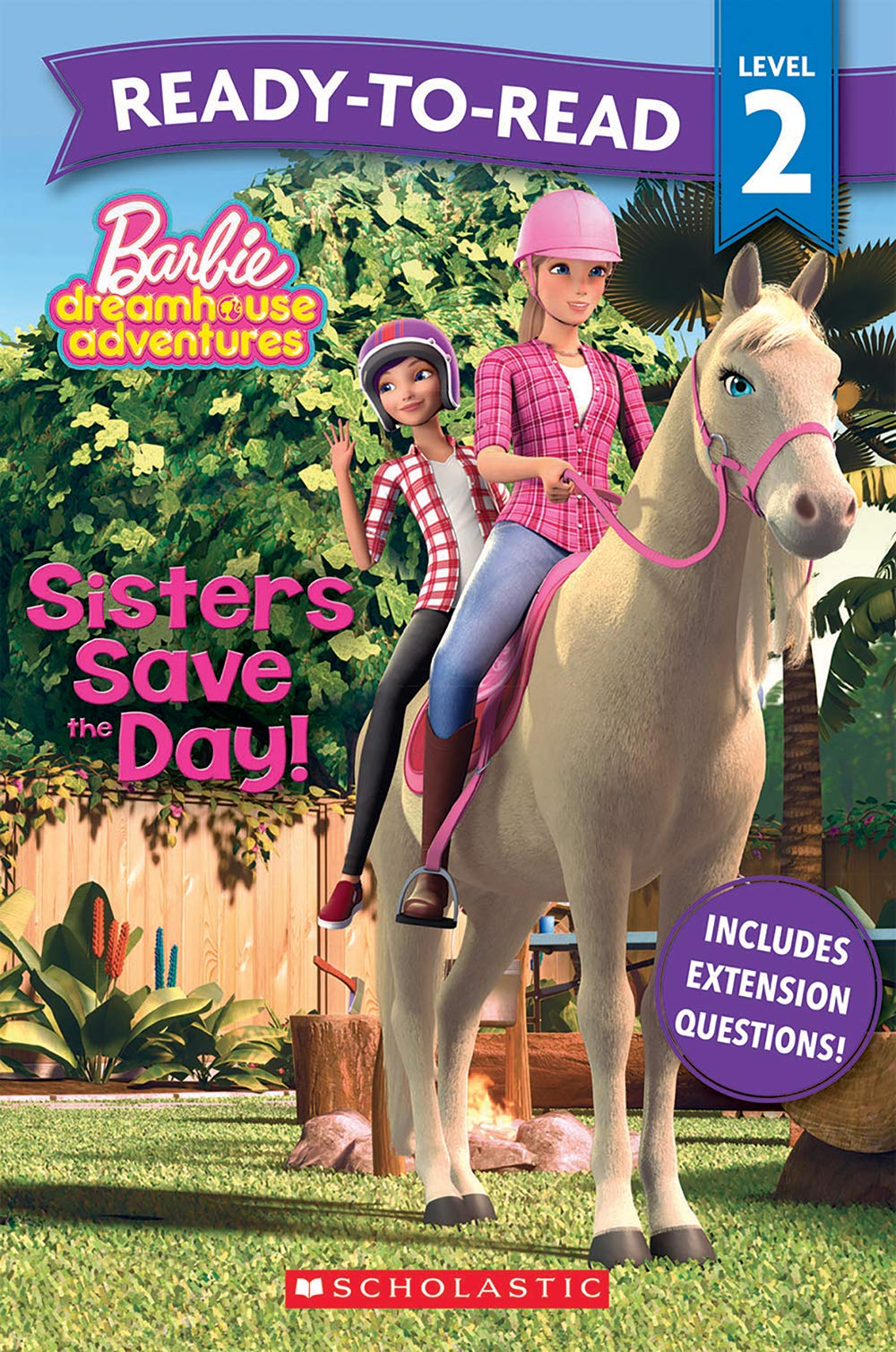 Barbie: Sisters Save the Day! Ready-to-Read Level 2 (Mattel) : Amazon ...