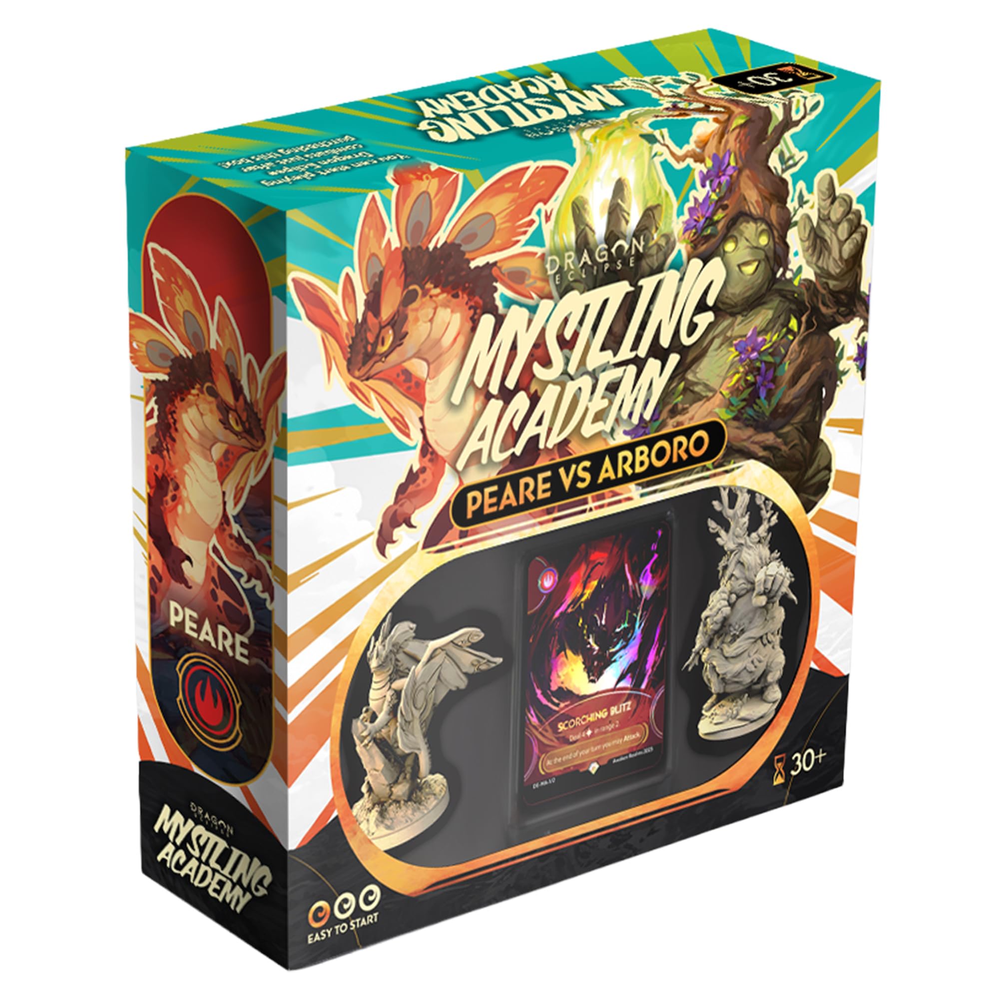 Awaken Realms | Dragon Eclipse: Mystling Academy | Board Game | Ages 14+ | 1-2 Players | 30 Minutes Playing Time