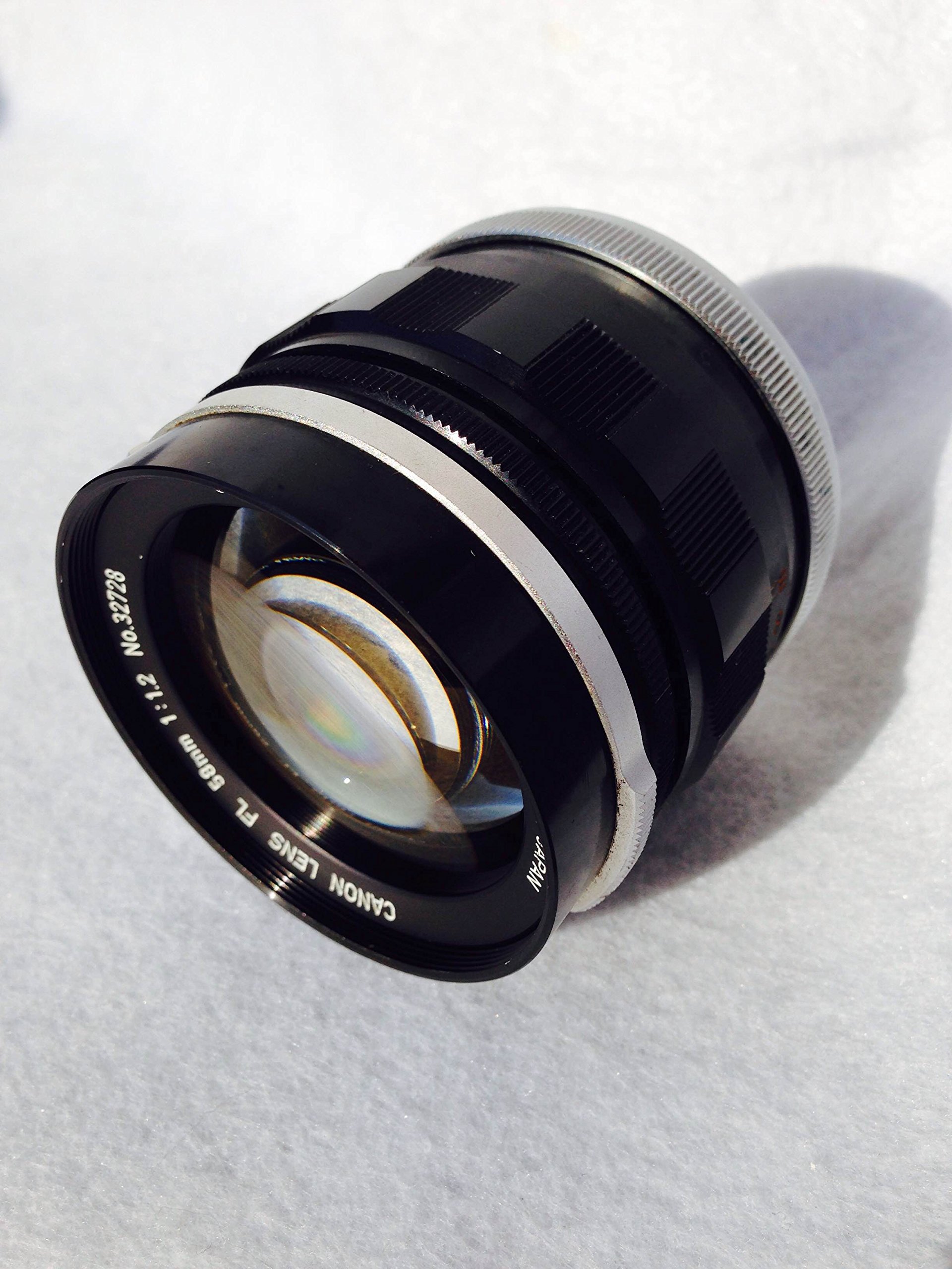 i[ei916]キャノン レンズ FL 58mm f1.2 大口径 単焦点 canon FL LENS 