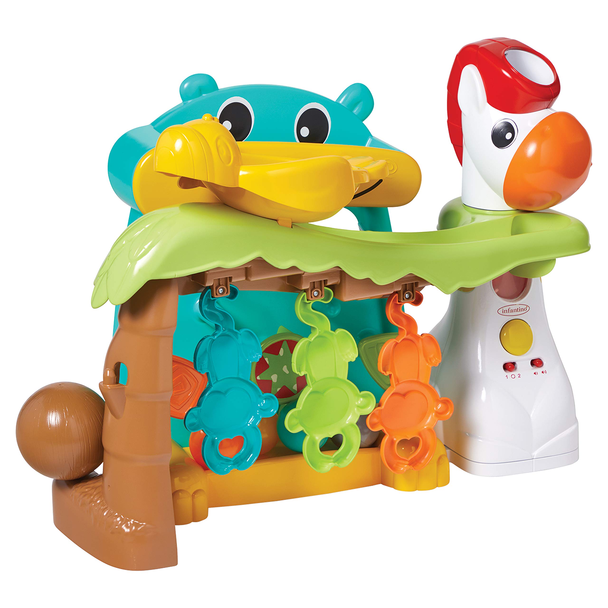 Infantino 317000-00 4 in 1 Grow with Me Playland Activity Centre, Multicolored