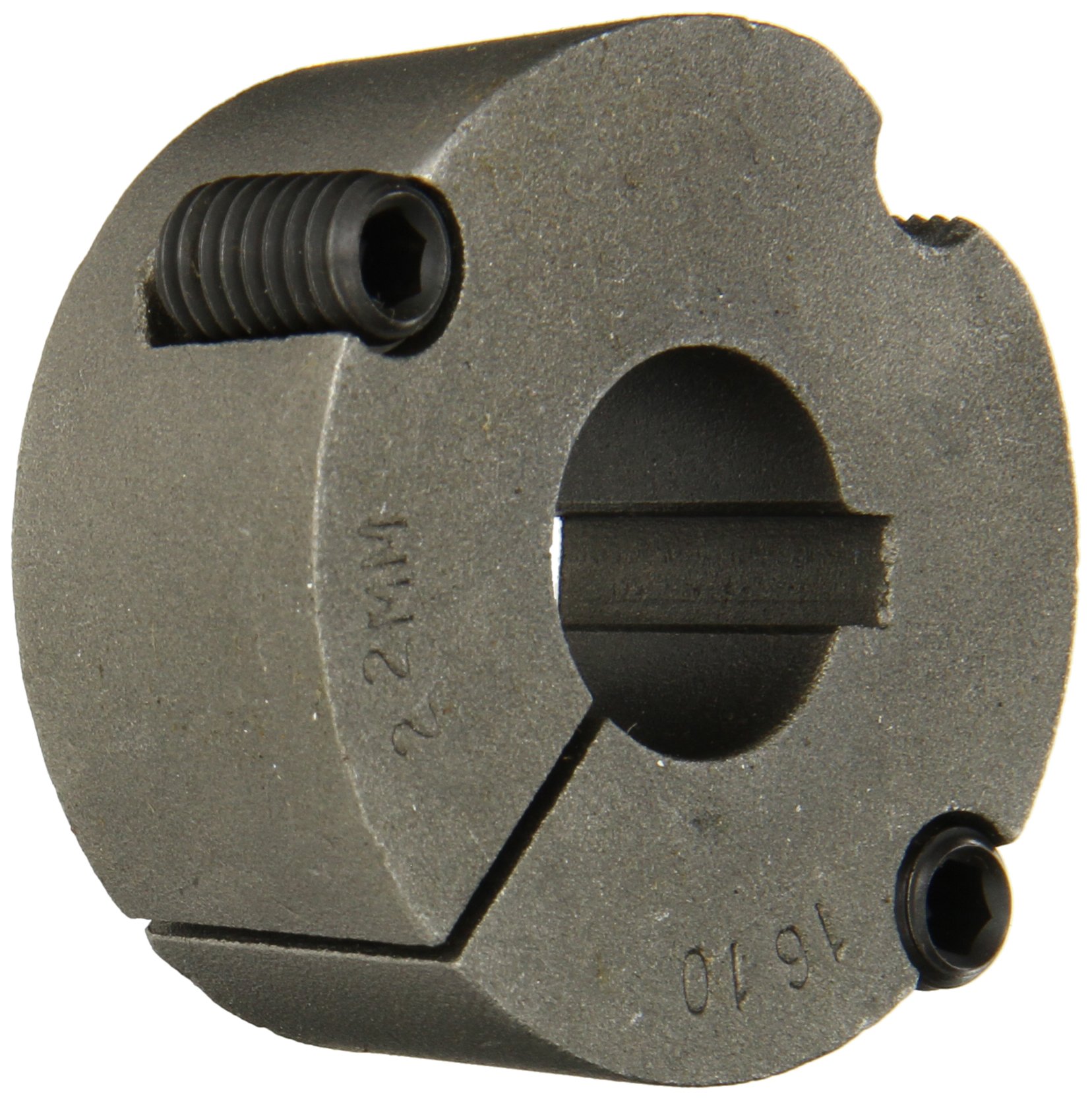 Martin 1610 22MM Taper Bushing, Sintered Steel, Metric, 22 mm Bore, 57.15 mm OD, 25.4 mm Length
