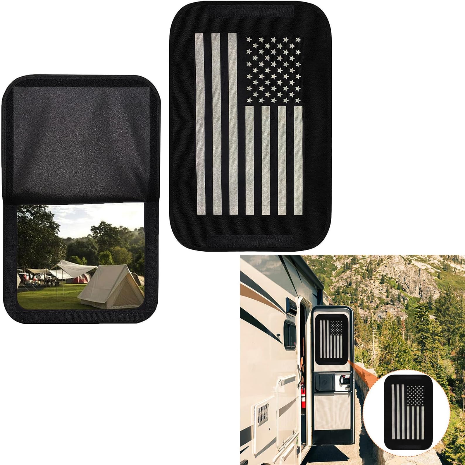 Amazon.com: RV Door Sun Shade Cover, RV Door Window Shade Cover with UV ...
