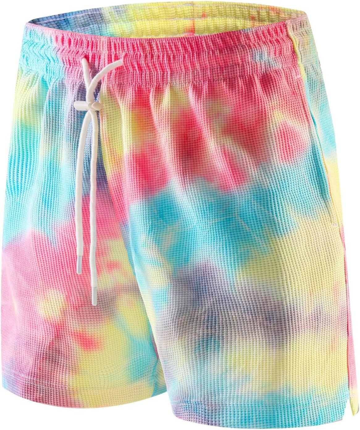 DIOTSR Mens Tie Dye Graphic Shorts Athletic Running Basketball Shorts Casual Designer Shorts Cool Streetwear - Image 5