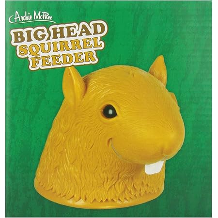 cat head squirrel feeder