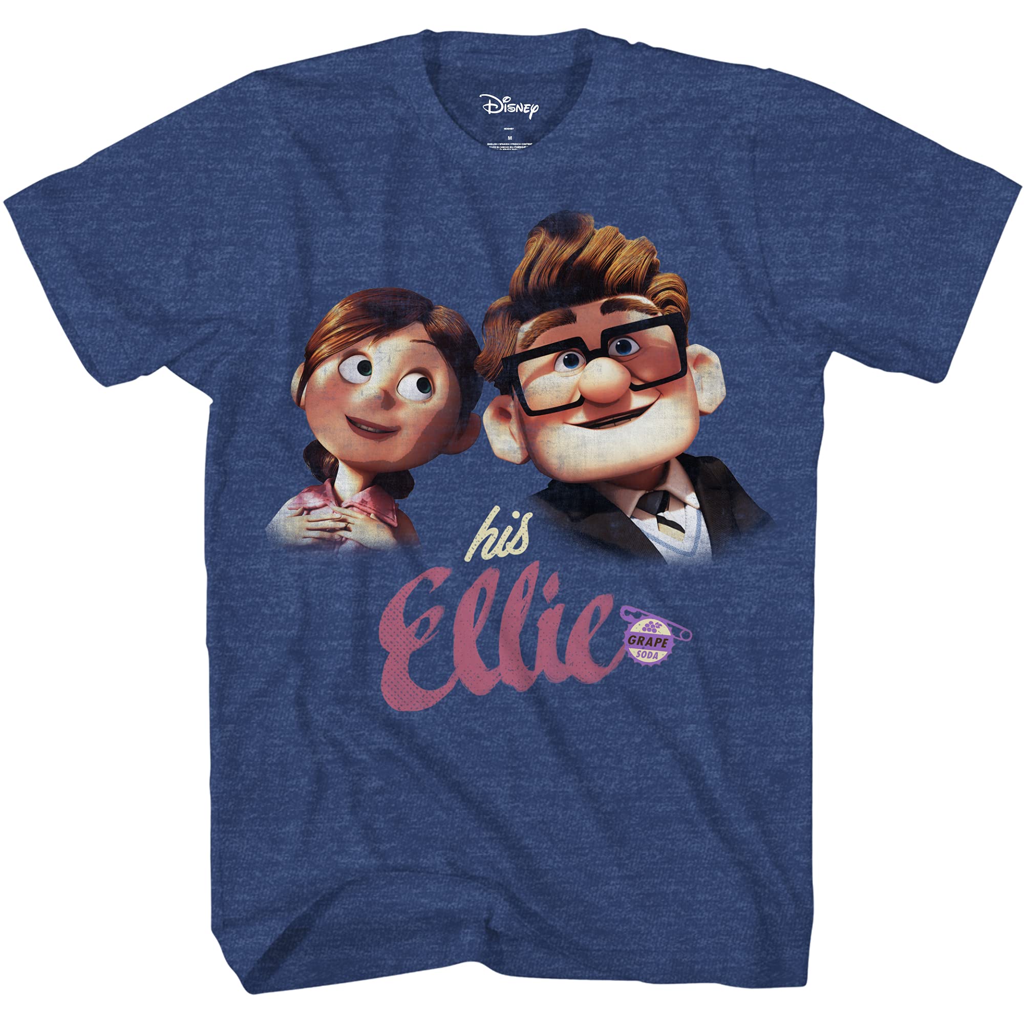 DisneyUp Her Carl His Ellie Couples T-Shirt