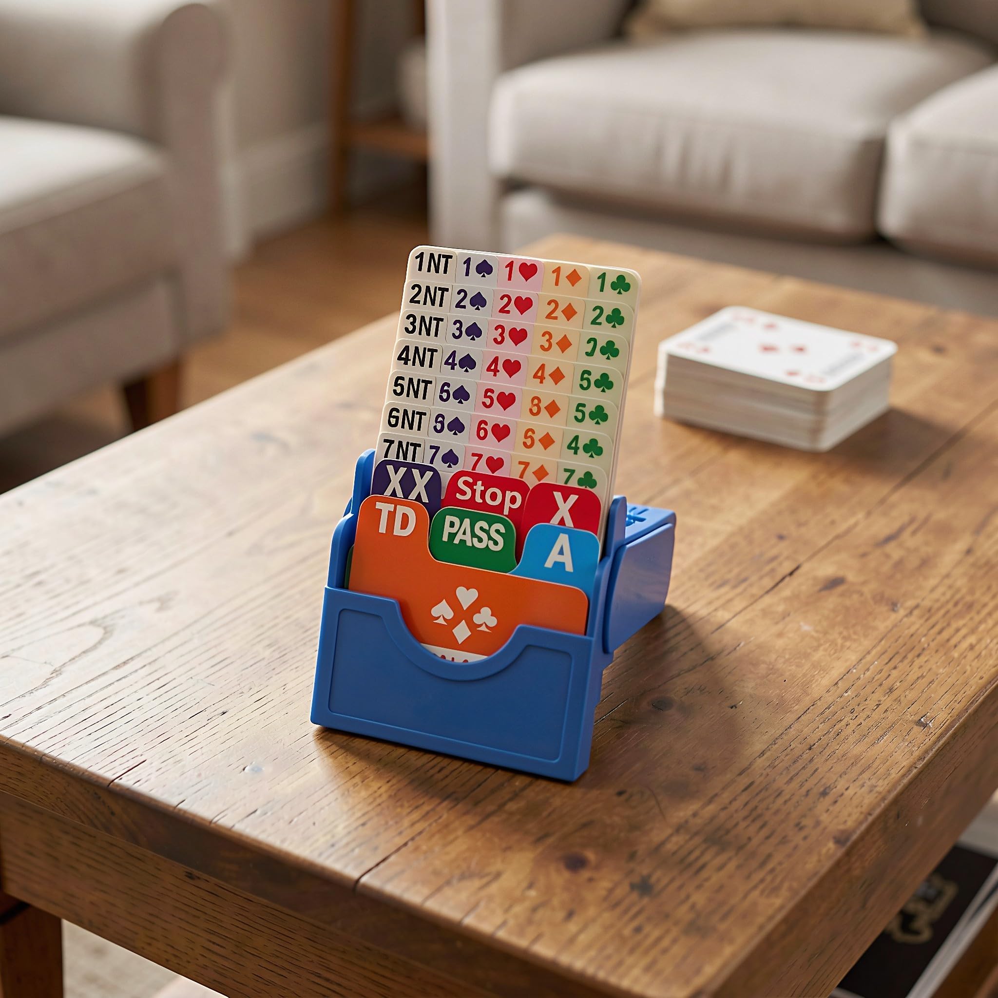 TOYANDONA 4 Sätze Bridge Spielerzubehör Kartenset aus Kunststoff