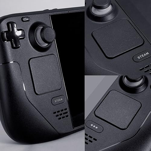 Miniatura 4 de TALONGAMES Protector táctil compatible con Steam Deck Touch Trackpad (protector de trackpads, mate, negro)
